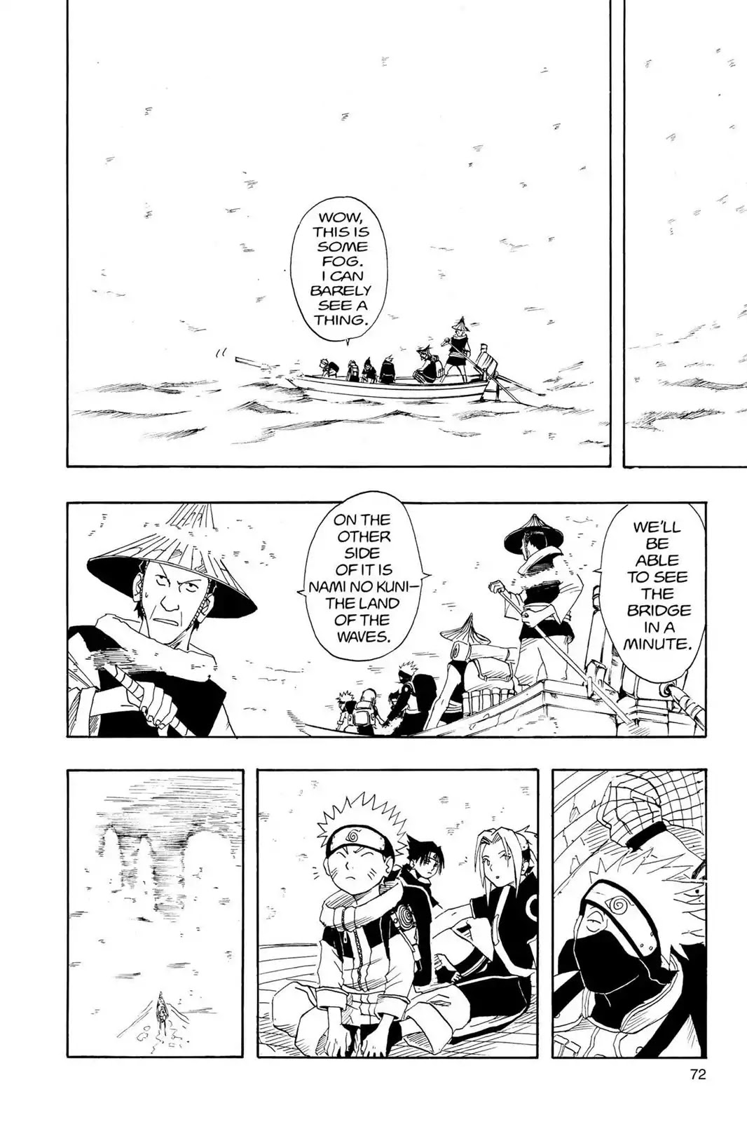 Naruto Chapter 11 page 4 - Chapter 11: Going Ashore