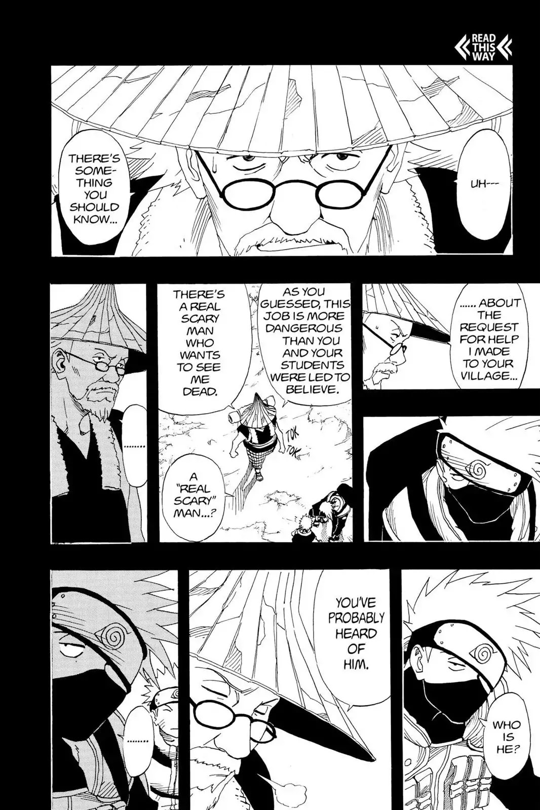 Naruto Chapter 11 page 6 - Chapter 11: Going Ashore