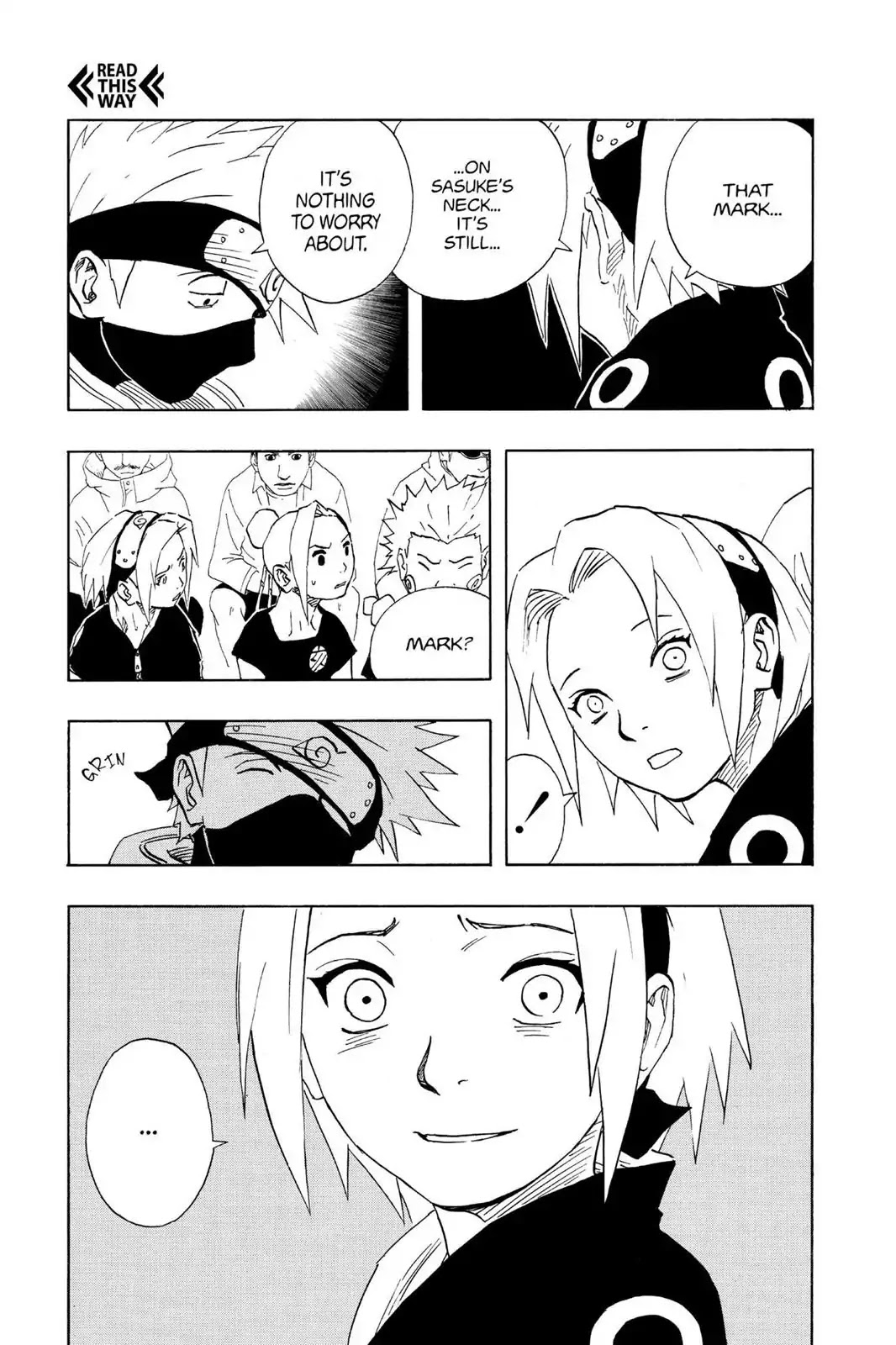 Naruto Chapter 111 page 5 - Chapter 111: Sasuke Vs. Gaara!!!