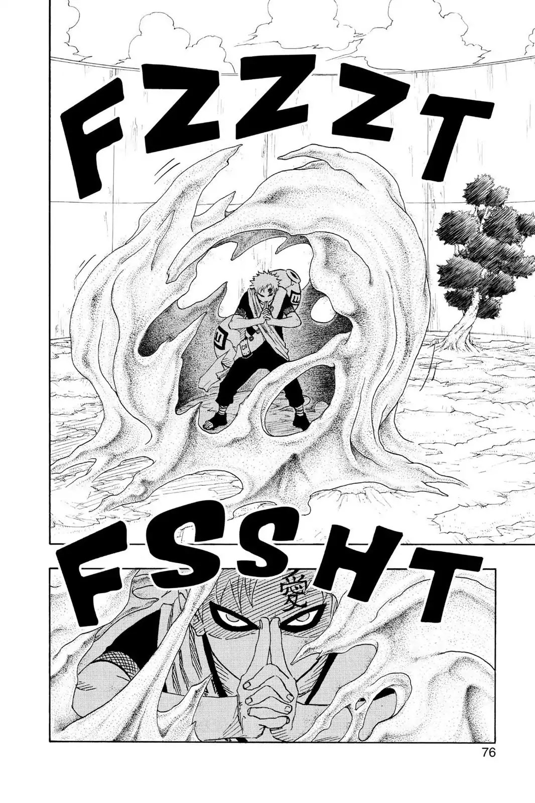 Naruto Chapter 112 page 10 - Chapter 112: Sasuke's Taijutsu...!!