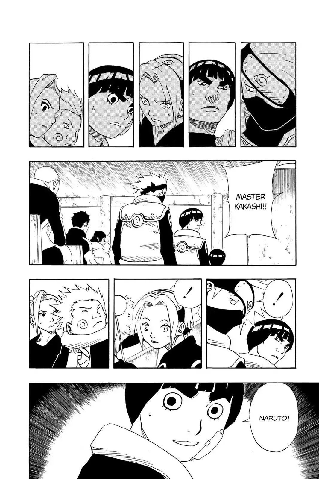 Naruto Chapter 112 page 16 - Chapter 112: Sasuke's Taijutsu...!!