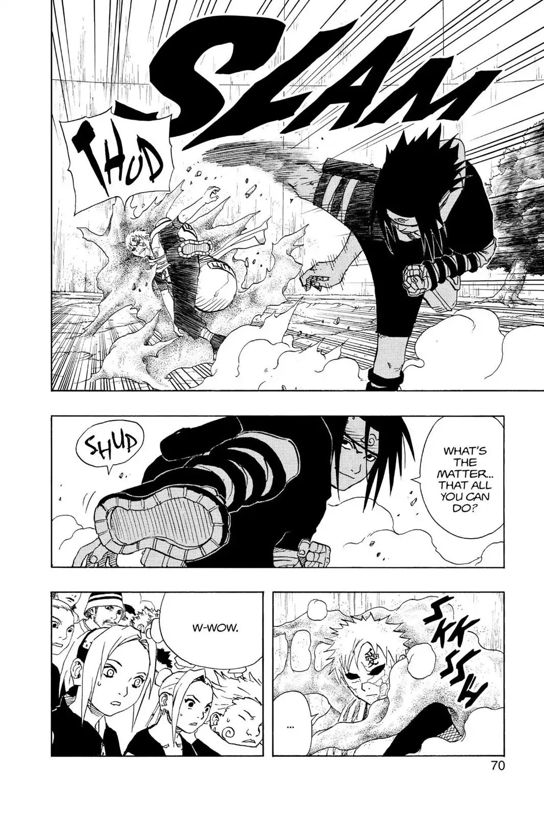 Naruto Chapter 112 page 4 - Chapter 112: Sasuke's Taijutsu...!!