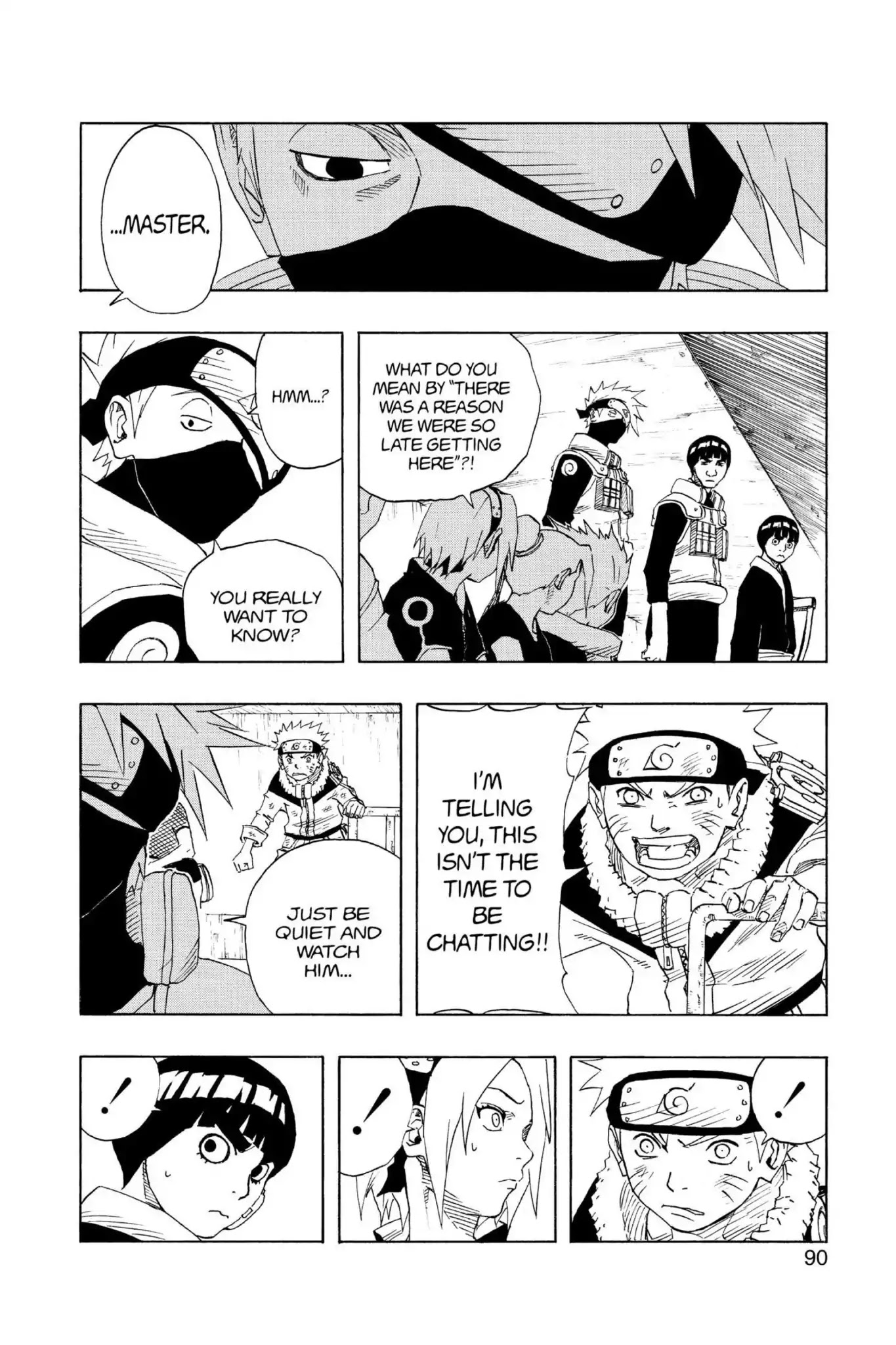 Naruto Chapter 113 page 4 - Chapter 113: The Reason He Was Late...!!!