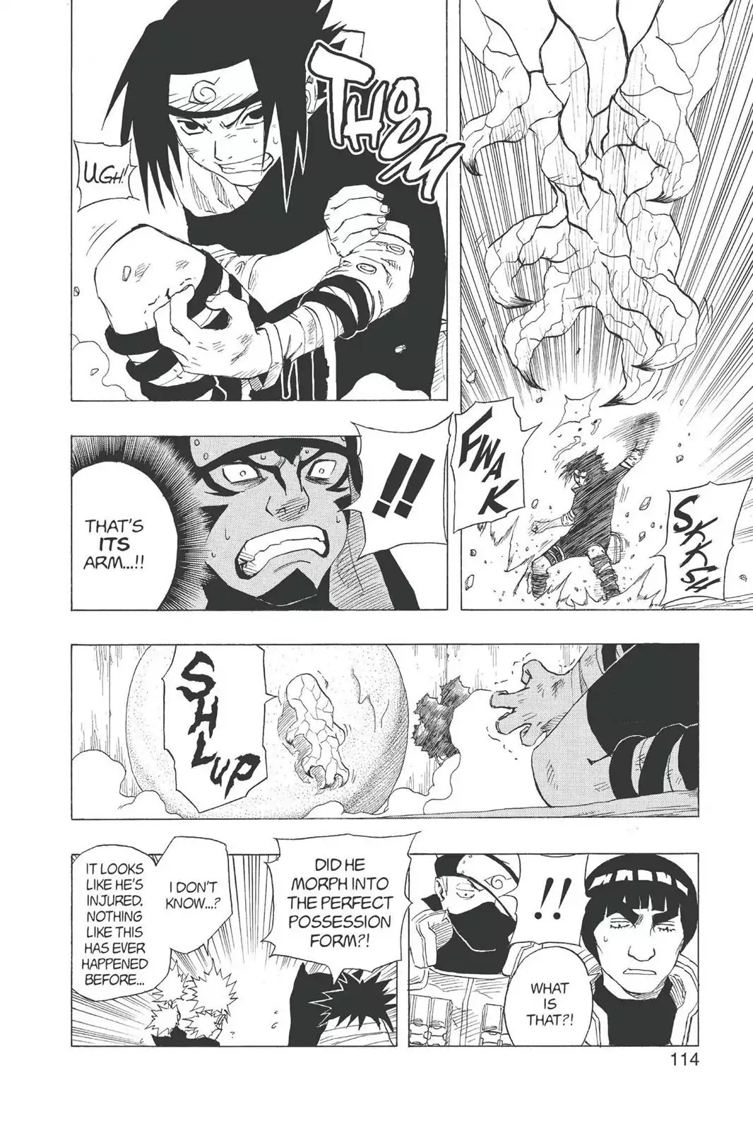 Naruto Chapter 114 page 10 - Chapter 114: Violent Assault...!!