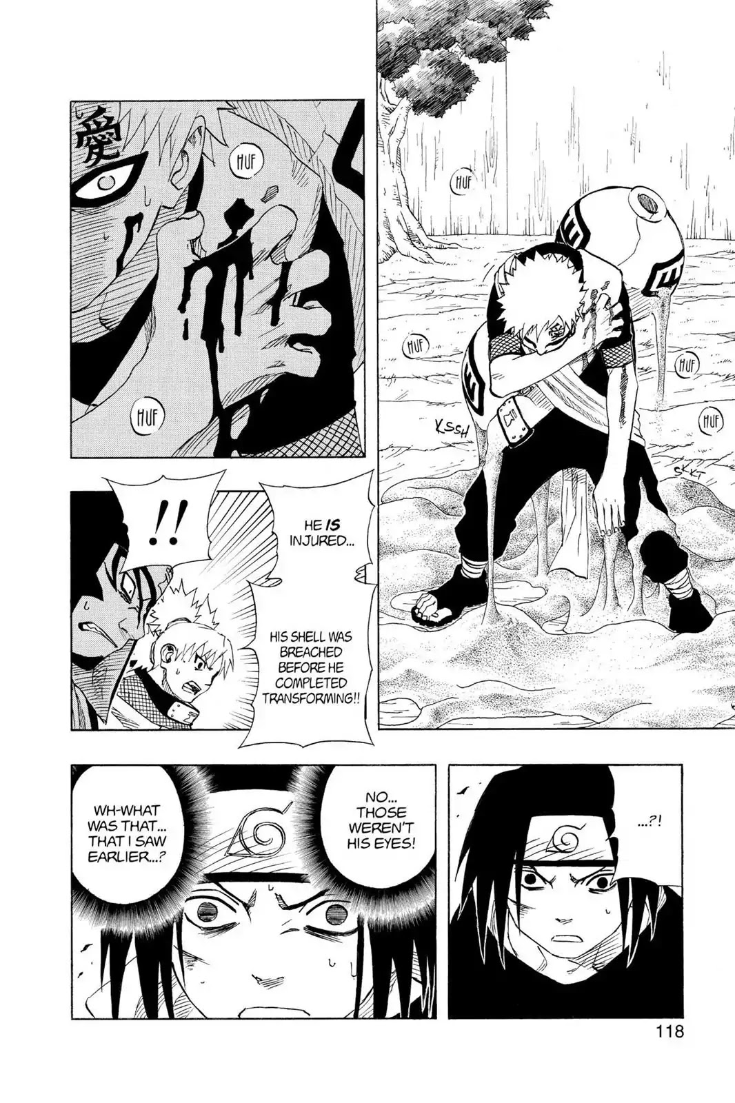 Naruto Chapter 114 page 14 - Chapter 114: Violent Assault...!!