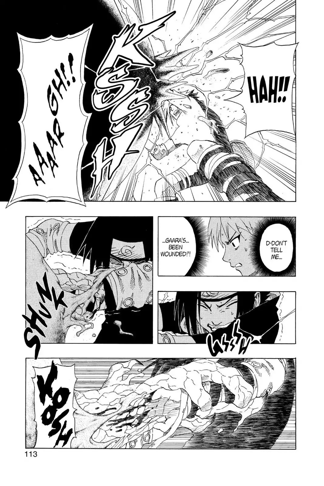 Naruto Chapter 114 page 9 - Chapter 114: Violent Assault...!!