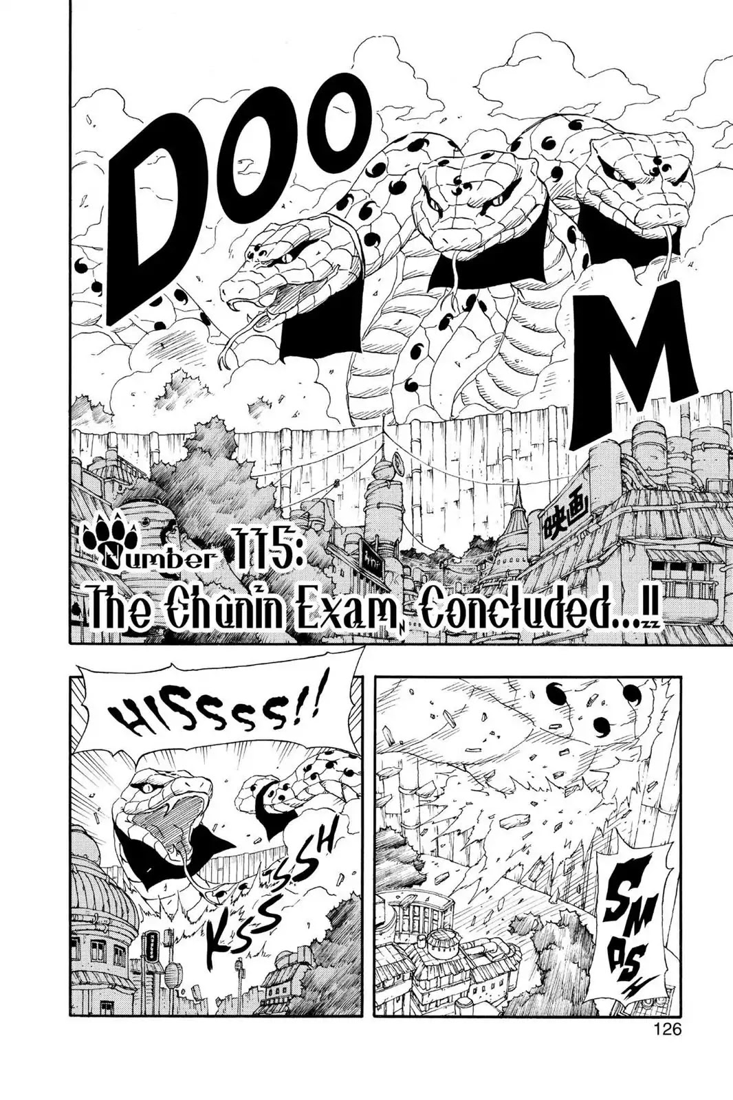 Naruto Chapter 115 page 2 - Chapter 115: The Chunin Exam, Concluded...!!