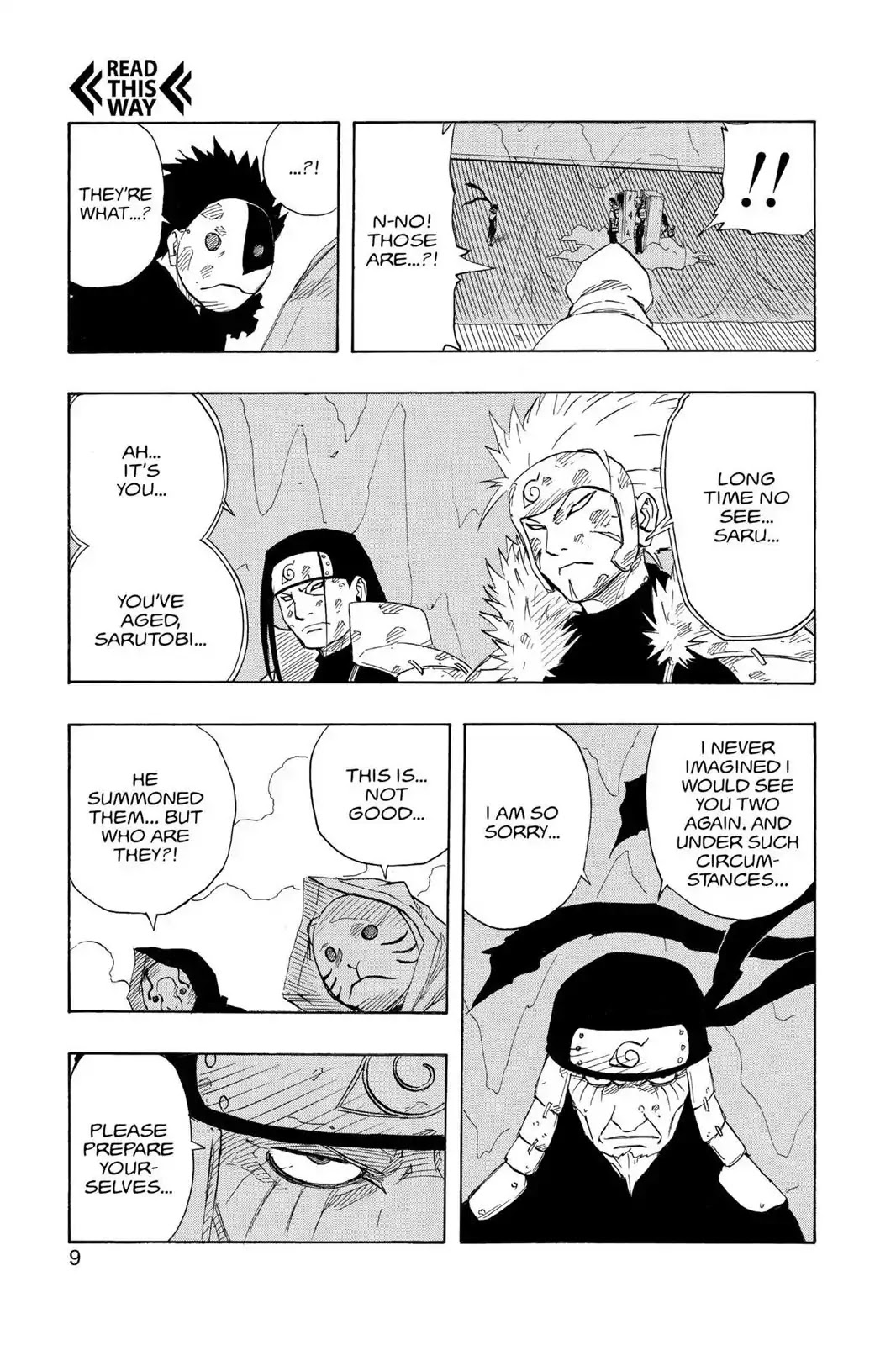 Naruto Chapter 118 page 10 - Chapter 118: Detainment...!!