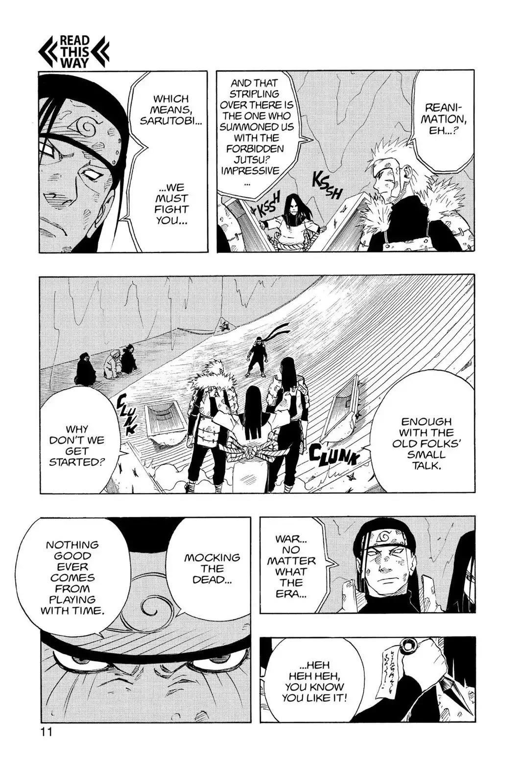 Naruto Chapter 118 page 12 - Chapter 118: Detainment...!!