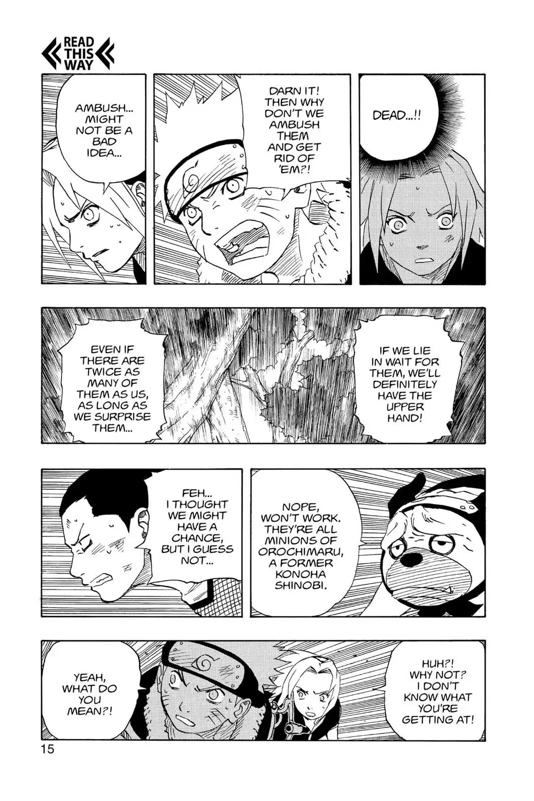 Naruto Chapter 118 page 16 - Chapter 118: Detainment...!!