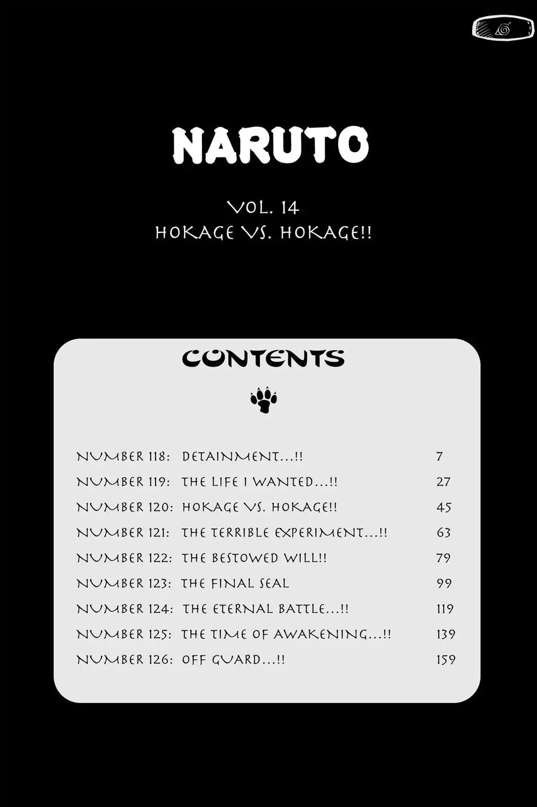 Naruto Chapter 118 page 7 - Chapter 118: Detainment...!!