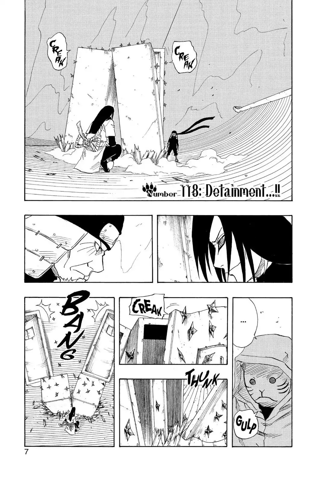 Naruto Chapter 118 page 8 - Chapter 118: Detainment...!!