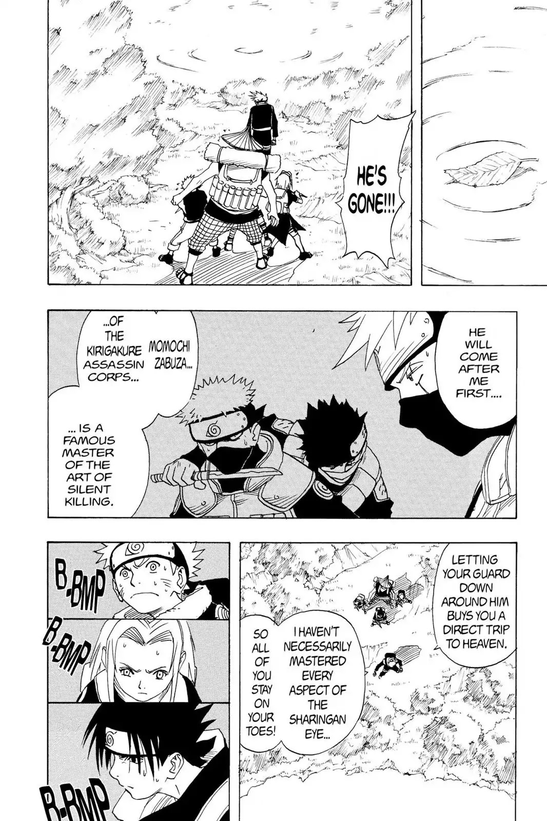 Naruto Chapter 12 page 10 - Chapter 12: Game Over!!!