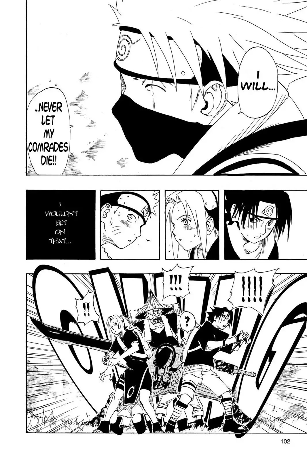 Naruto Chapter 12 page 14 - Chapter 12: Game Over!!!