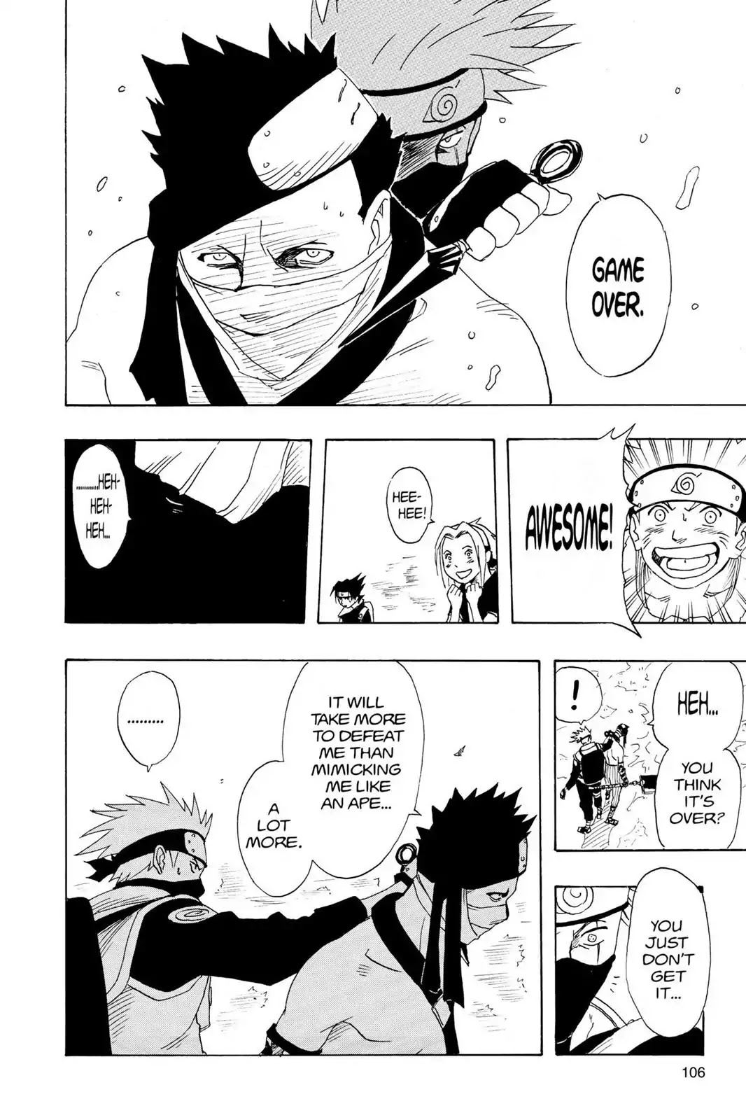 Naruto Chapter 12 page 18 - Chapter 12: Game Over!!!