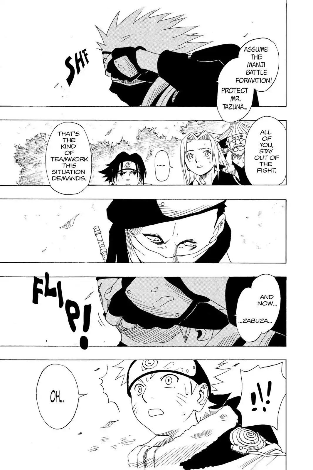 Naruto Chapter 12 page 3 - Chapter 12: Game Over!!!