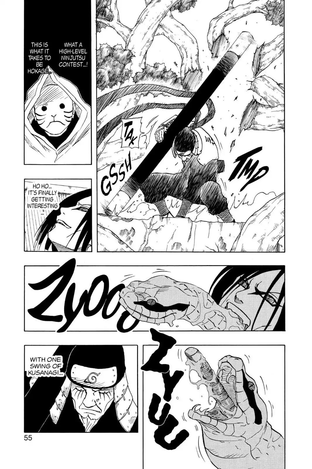 Naruto Chapter 120 page 11 - Chapter 120: Hokage Vs. Hokage!!