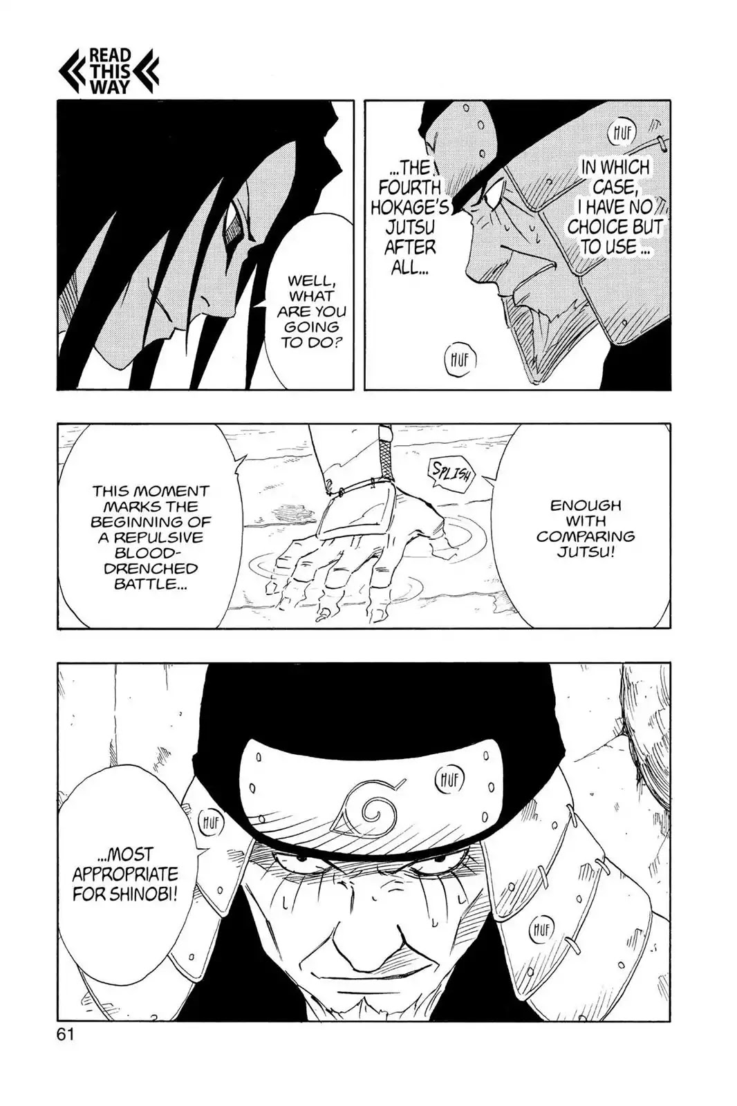 Naruto Chapter 120 page 17 - Chapter 120: Hokage Vs. Hokage!!