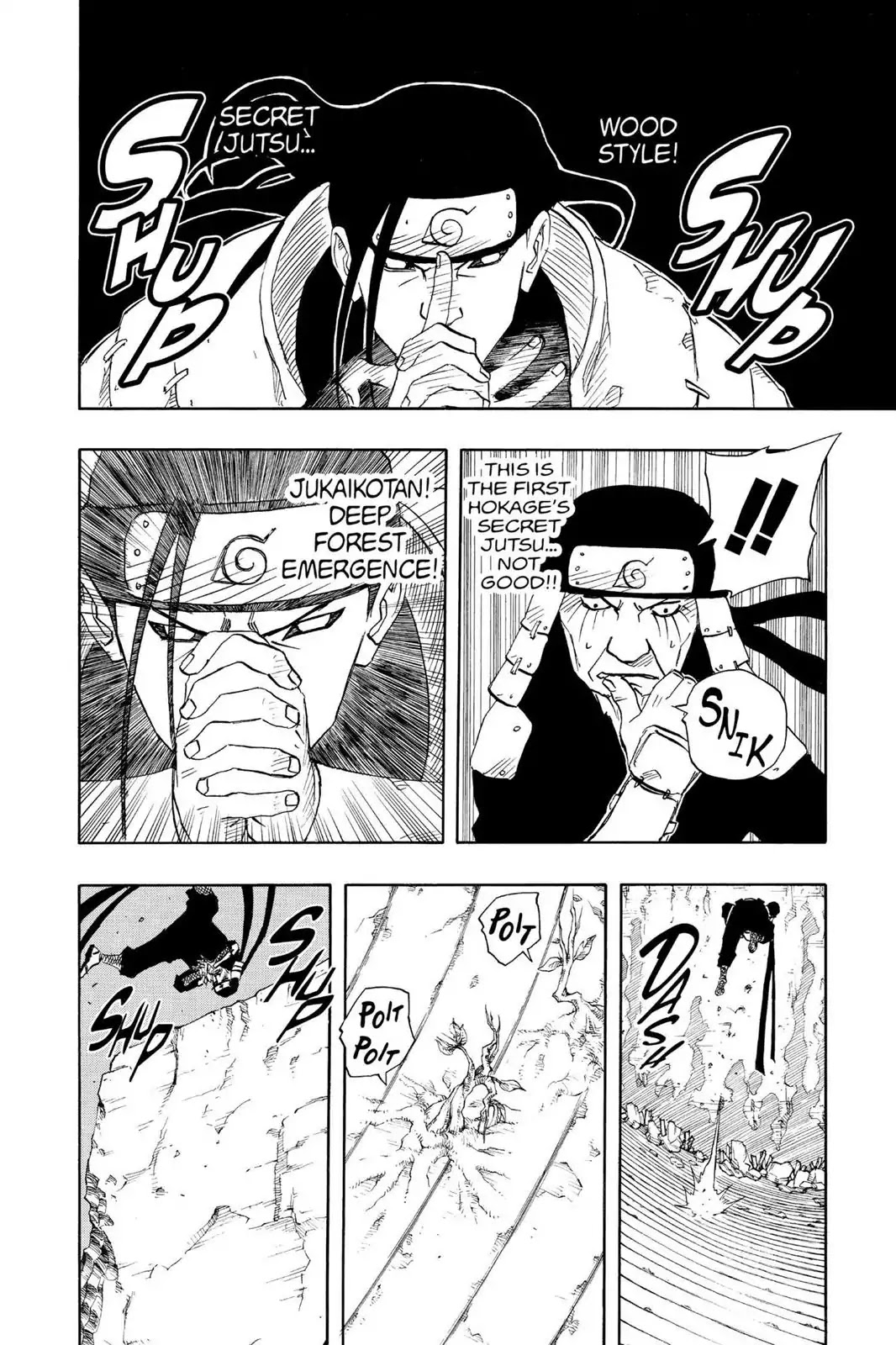 Naruto Chapter 120 page 6 - Chapter 120: Hokage Vs. Hokage!!