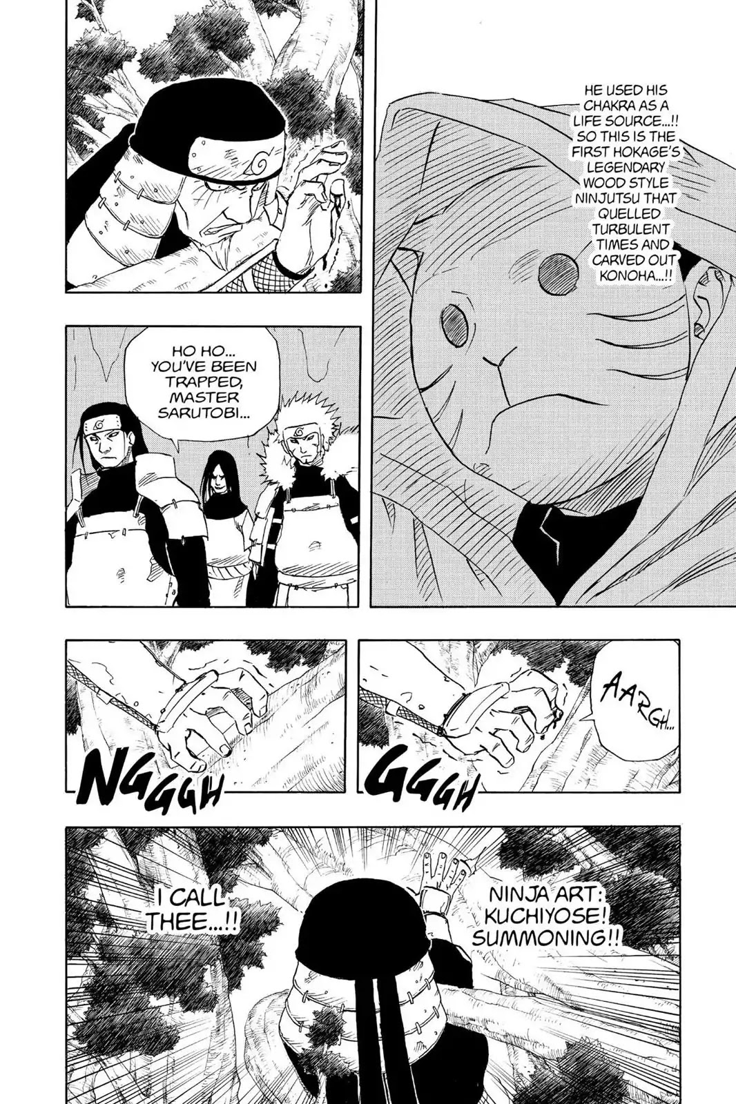 Naruto Chapter 120 page 8 - Chapter 120: Hokage Vs. Hokage!!