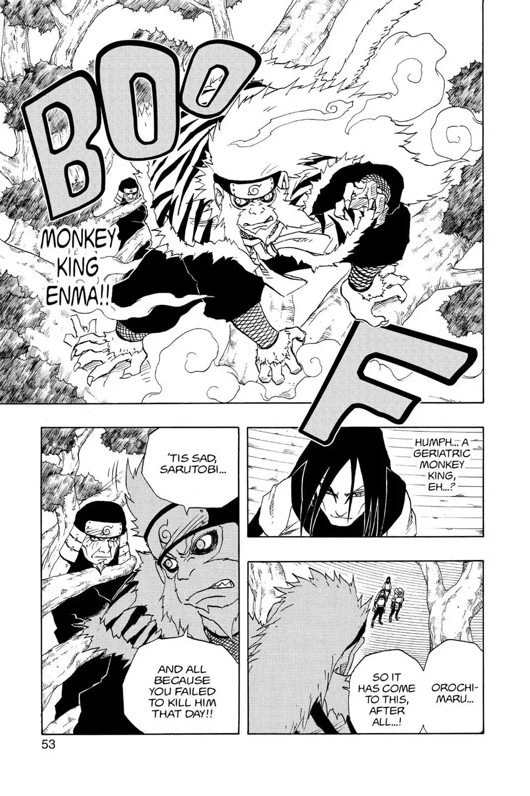 Naruto Chapter 120 page 9 - Chapter 120: Hokage Vs. Hokage!!