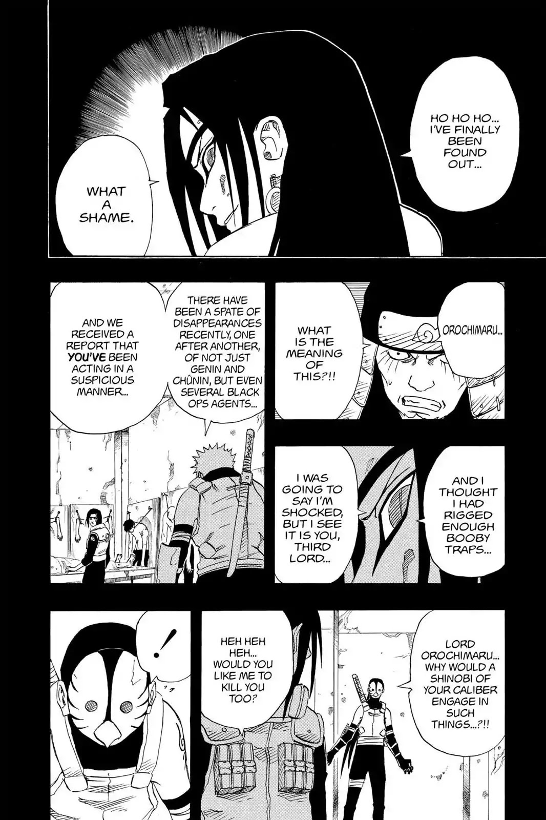 Naruto Chapter 121 page 10 - Chapter 121: The Terrible Experiment...!!