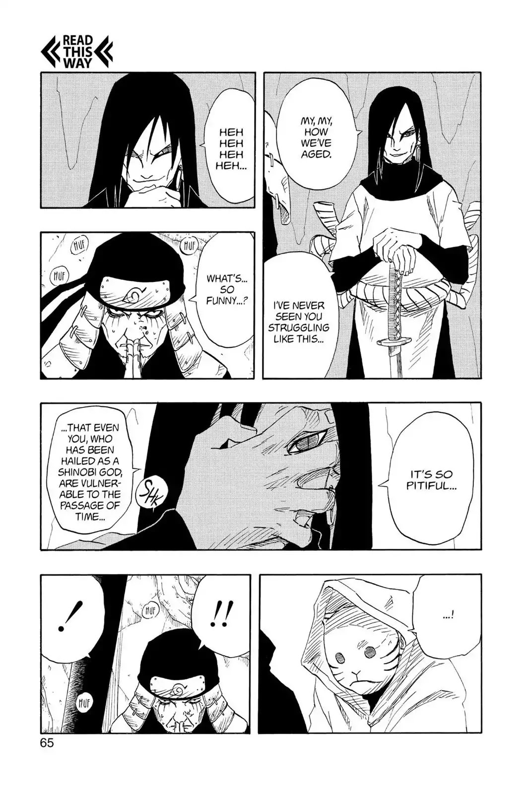 Naruto Chapter 121 page 3 - Chapter 121: The Terrible Experiment...!!