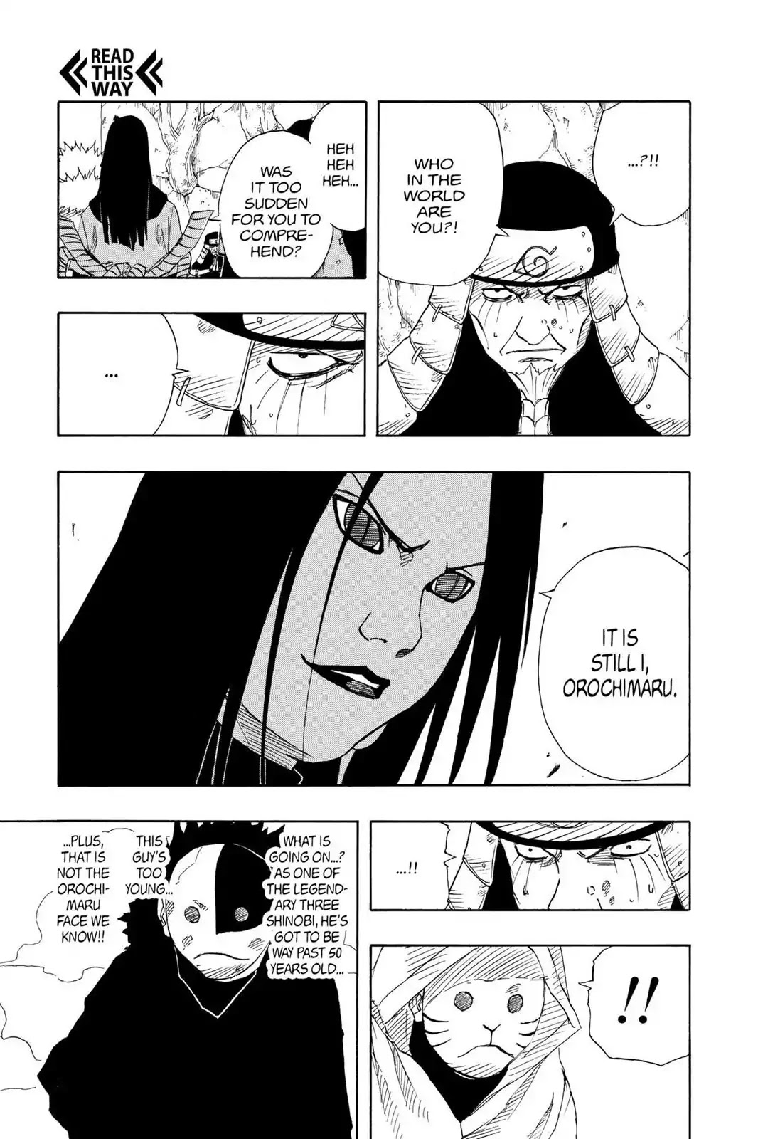 Naruto Chapter 121 page 5 - Chapter 121: The Terrible Experiment...!!