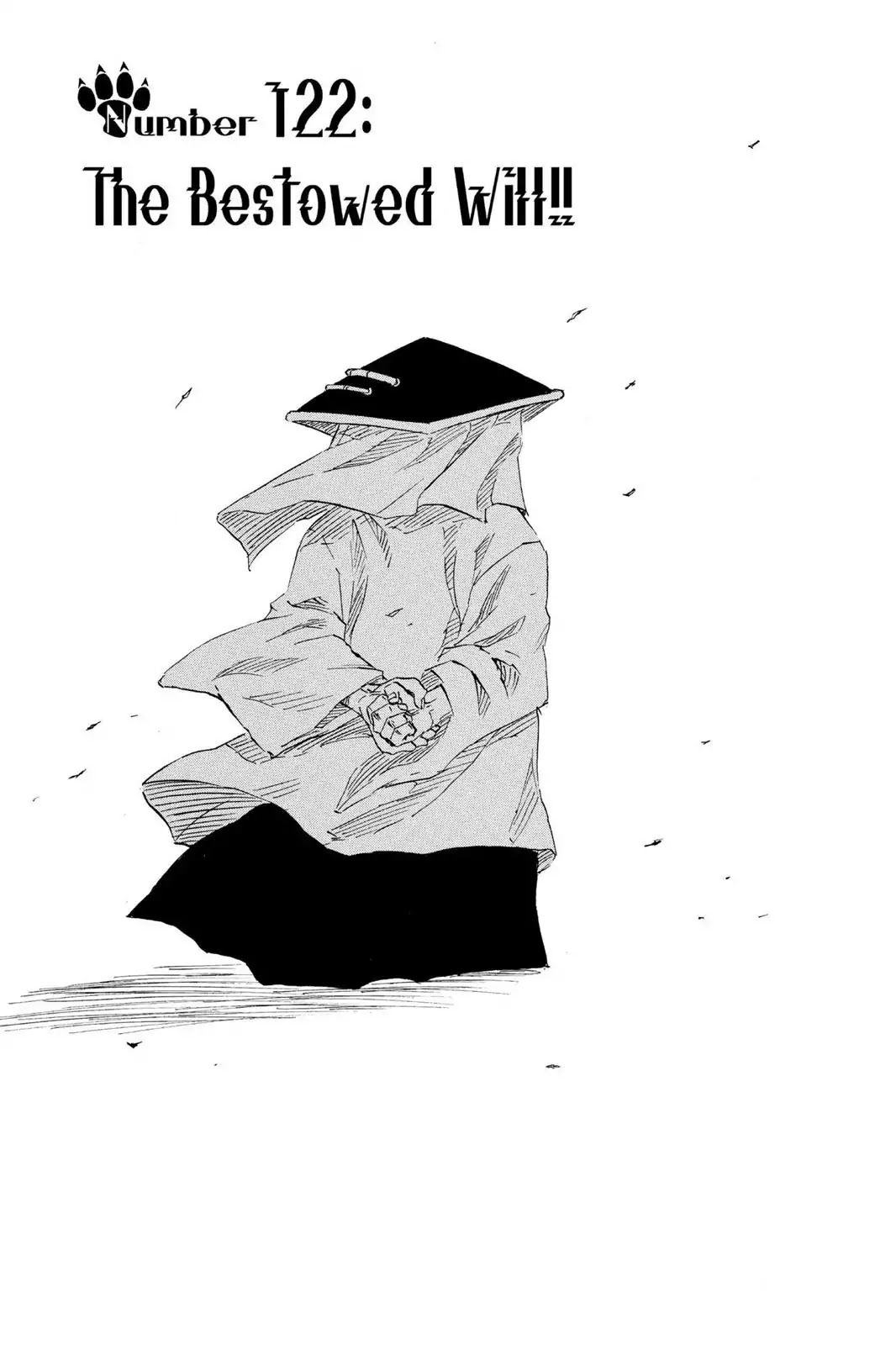 Naruto Chapter 122 page 1 - Chapter 122: The Bestowed Will!!
