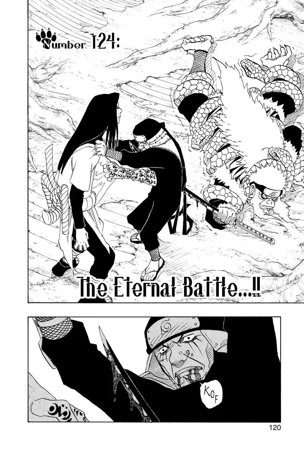 Naruto Chapter 124 page 2 - Chapter 124: The Eternal Battle...!!