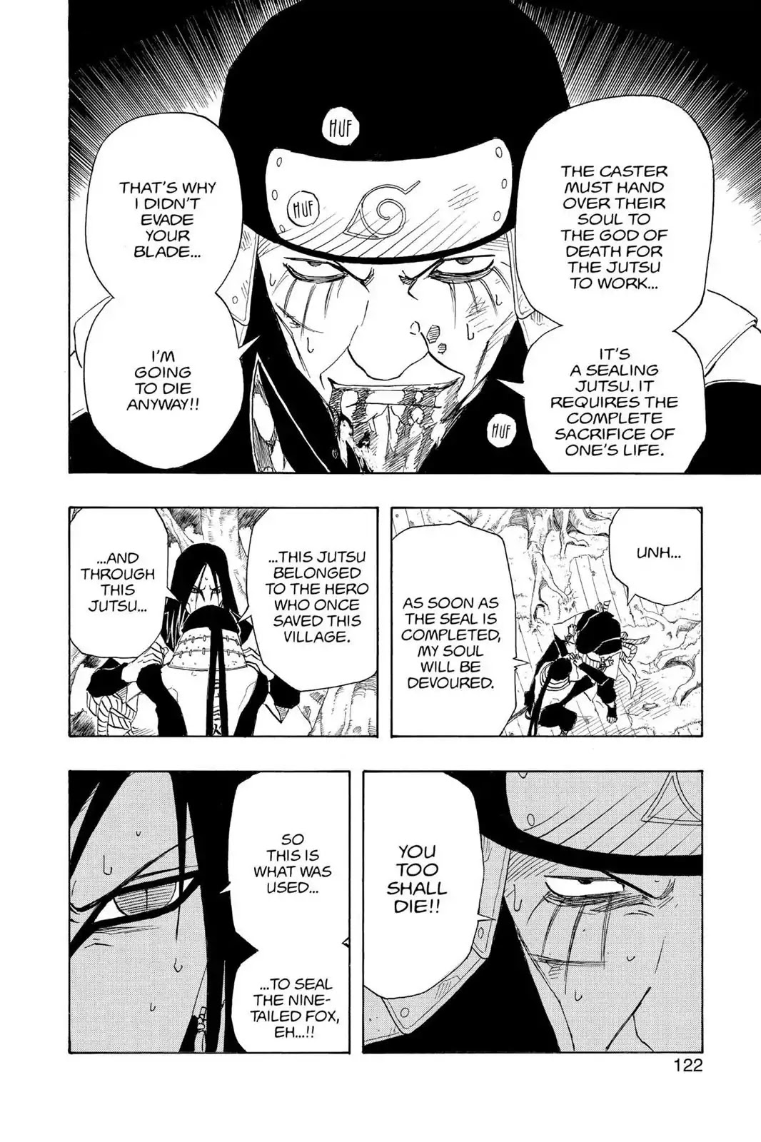 Naruto Chapter 124 page 4 - Chapter 124: The Eternal Battle...!!