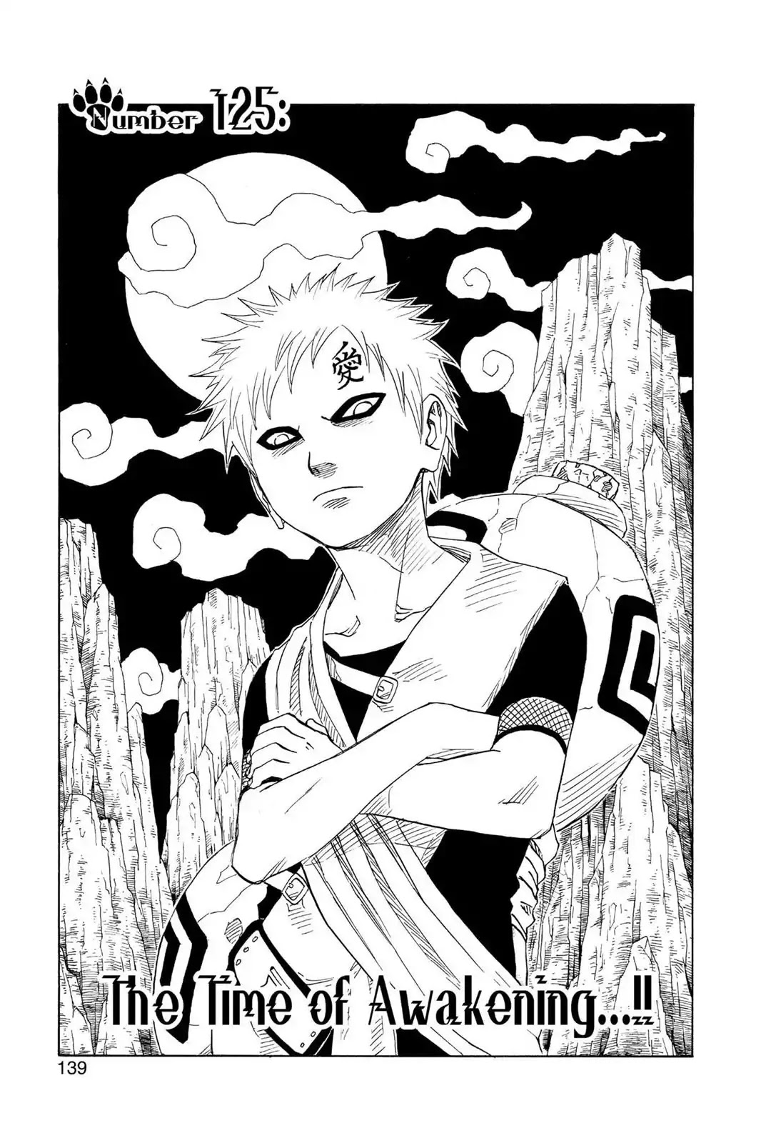 Naruto Chapter 125 page 1 - Chapter 125: The Time Of Awakening...!!