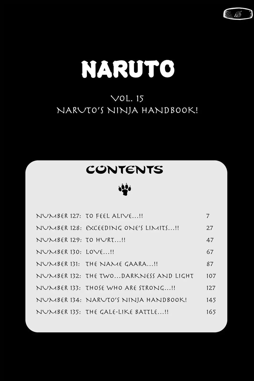 Naruto Chapter 127 page 7 - Chapter 127: To Feel Alive...!!