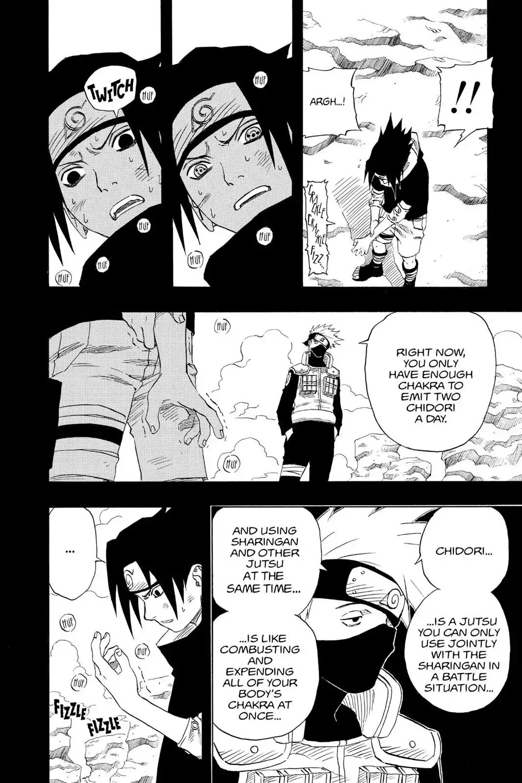 Naruto Chapter 128 page 10 - Chapter 128: Exceeding One's Limits...!!