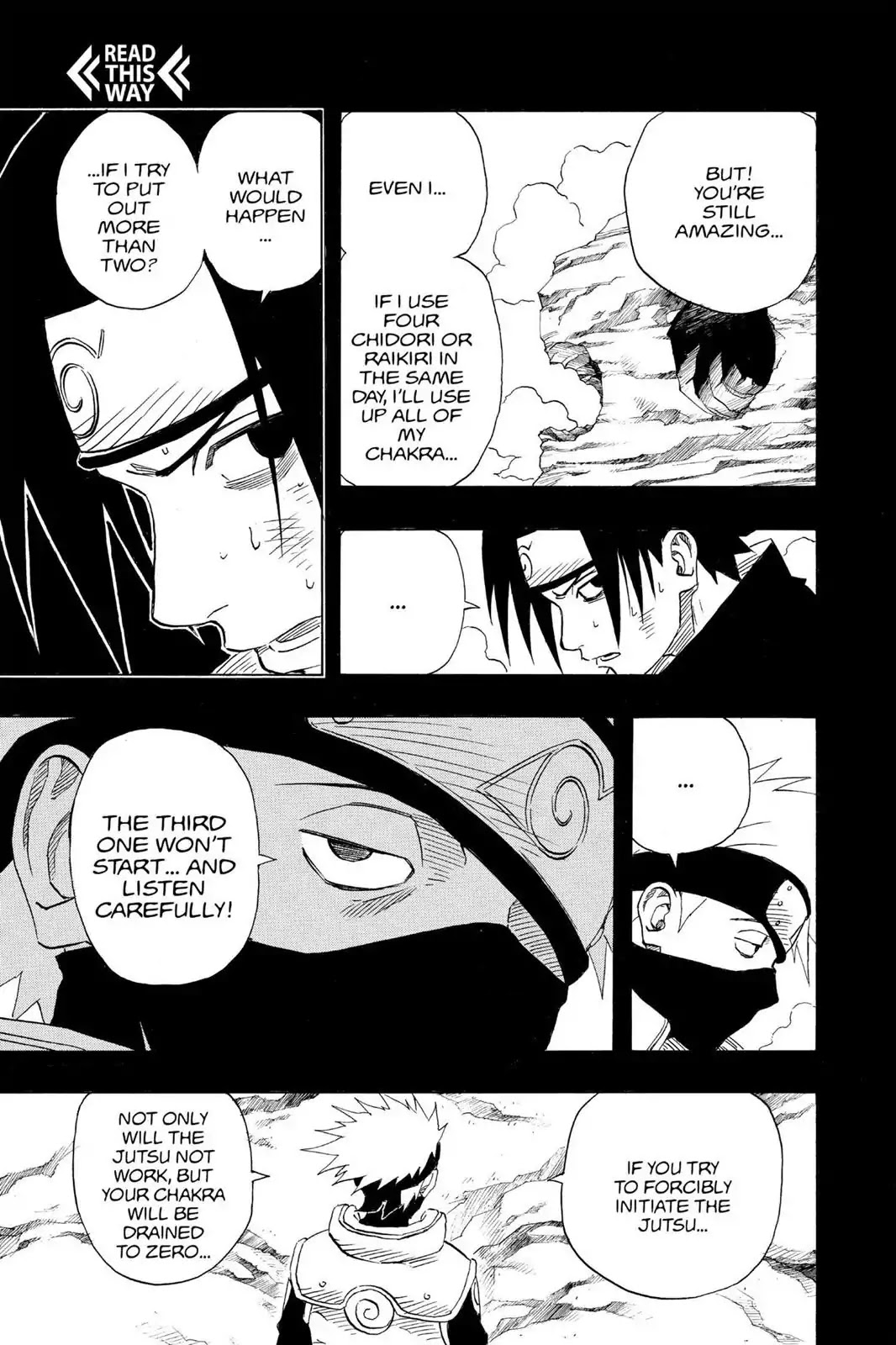 Naruto Chapter 128 page 11 - Chapter 128: Exceeding One's Limits...!!