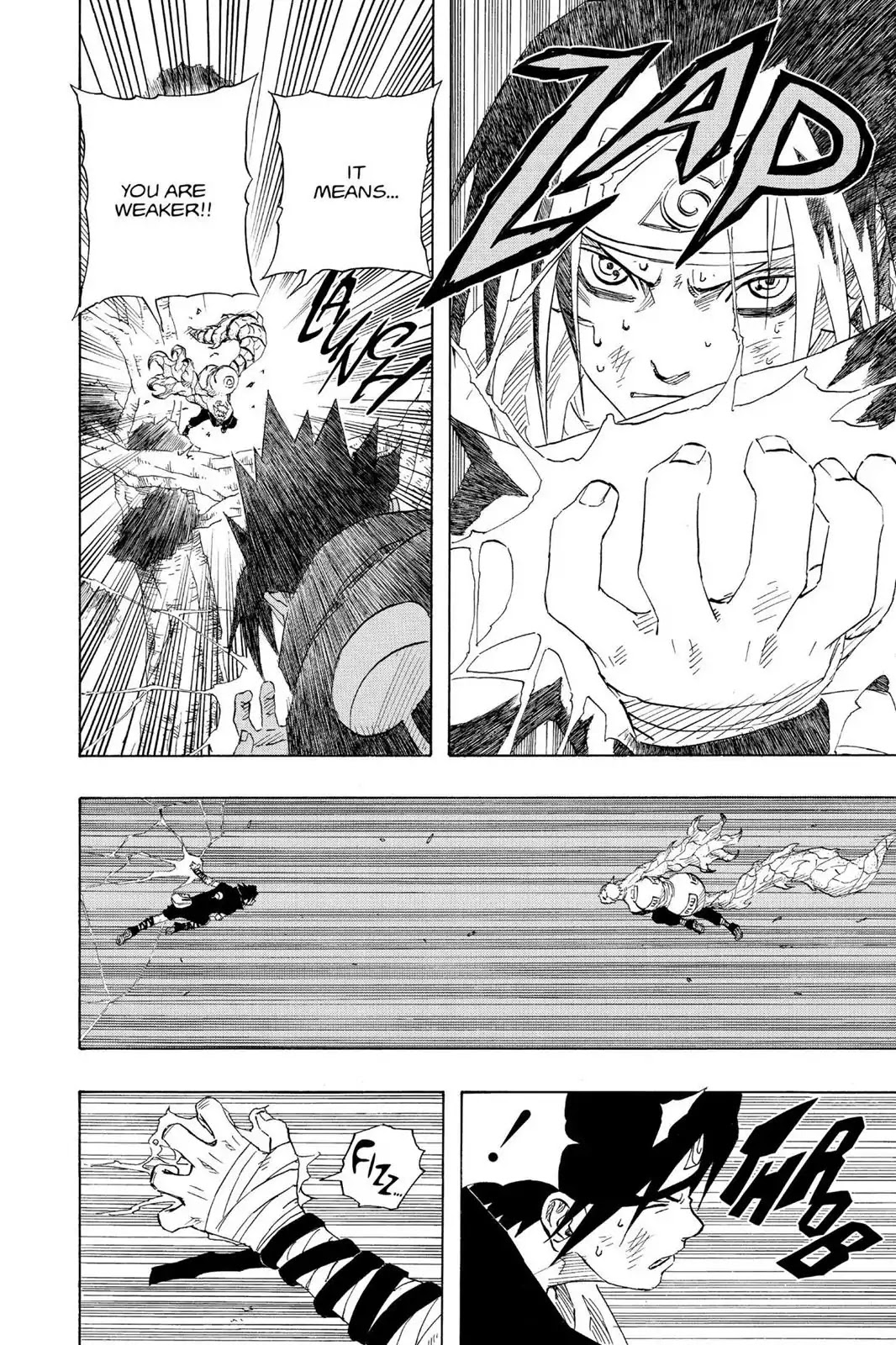 Naruto Chapter 128 page 14 - Chapter 128: Exceeding One's Limits...!!