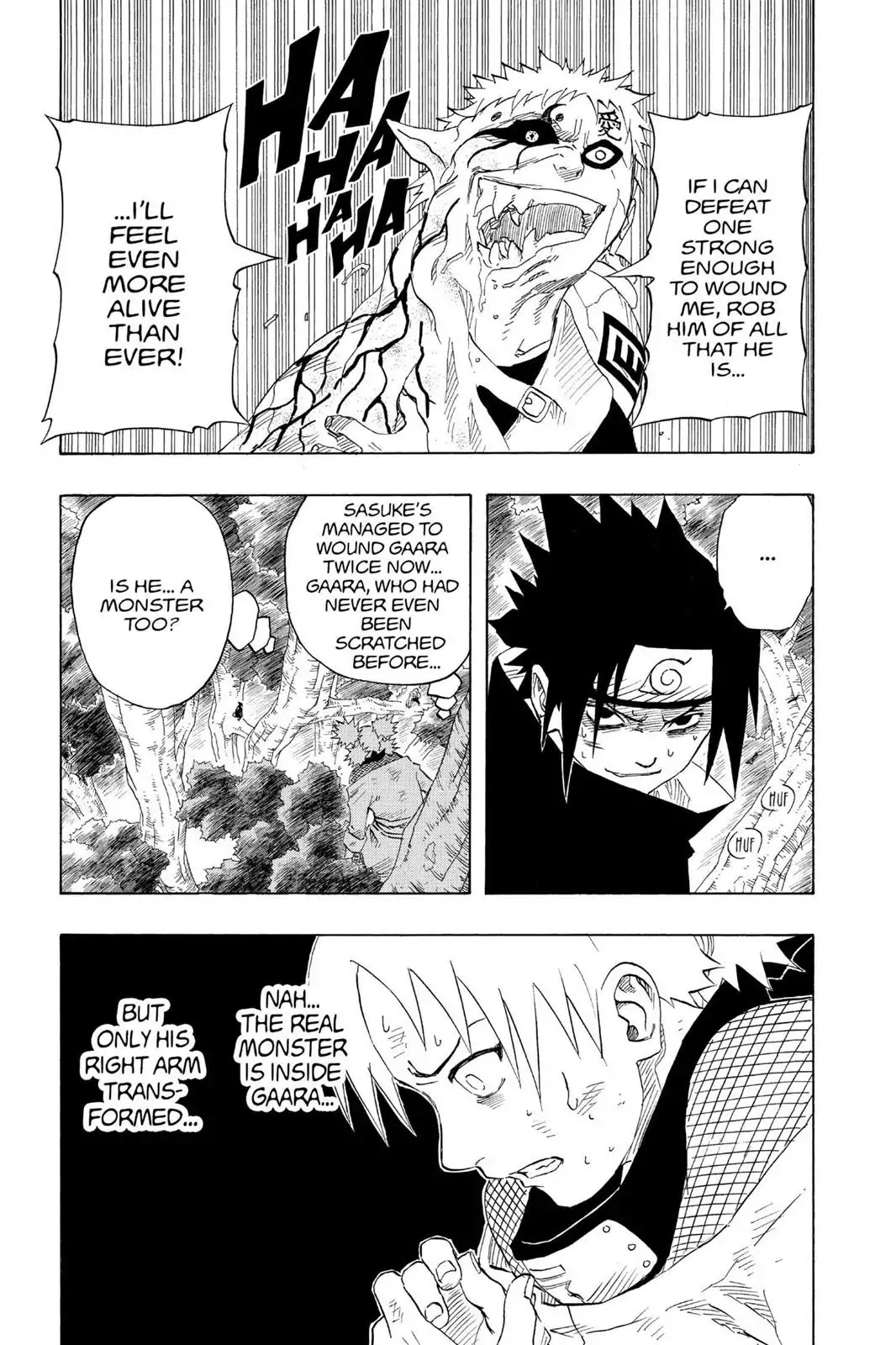 Naruto Chapter 128 page 3 - Chapter 128: Exceeding One's Limits...!!