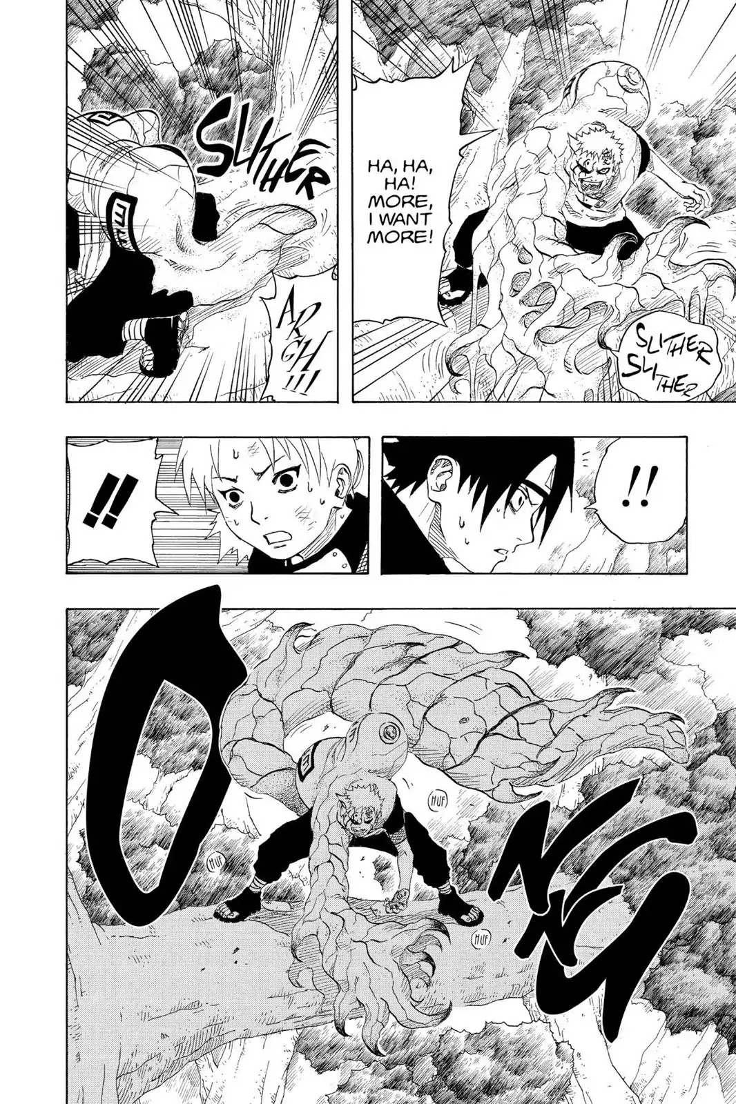 Naruto Chapter 128 page 4 - Chapter 128: Exceeding One's Limits...!!