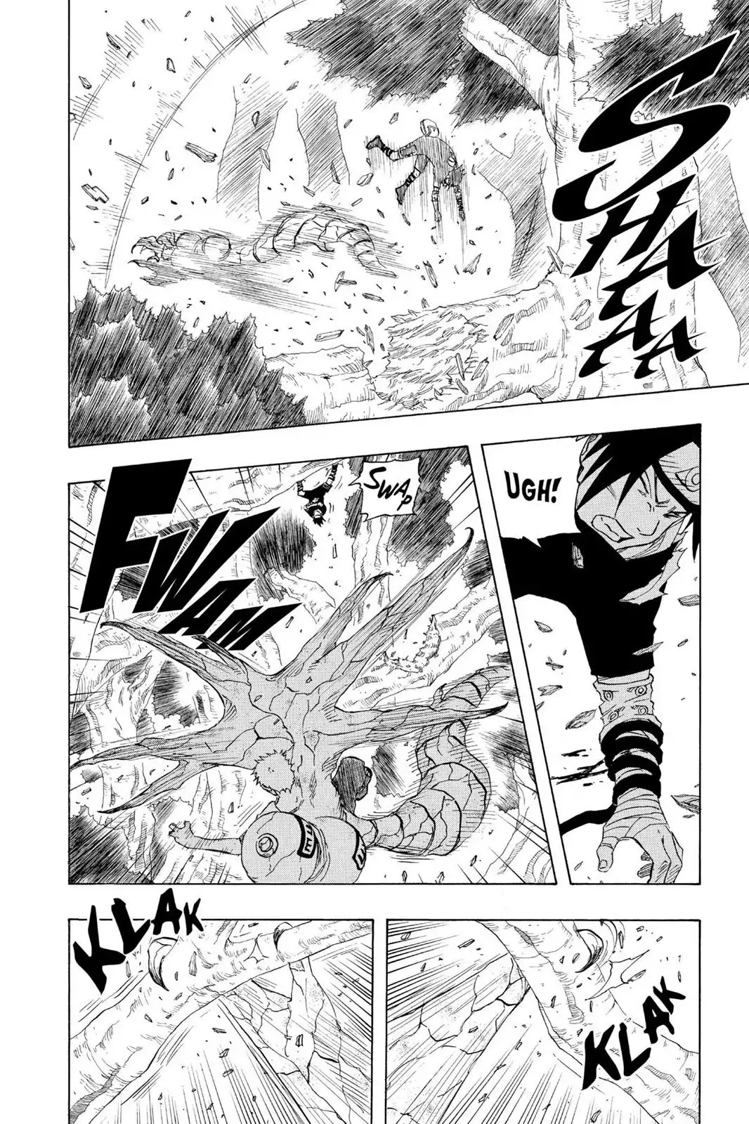Naruto Chapter 128 page 6 - Chapter 128: Exceeding One's Limits...!!