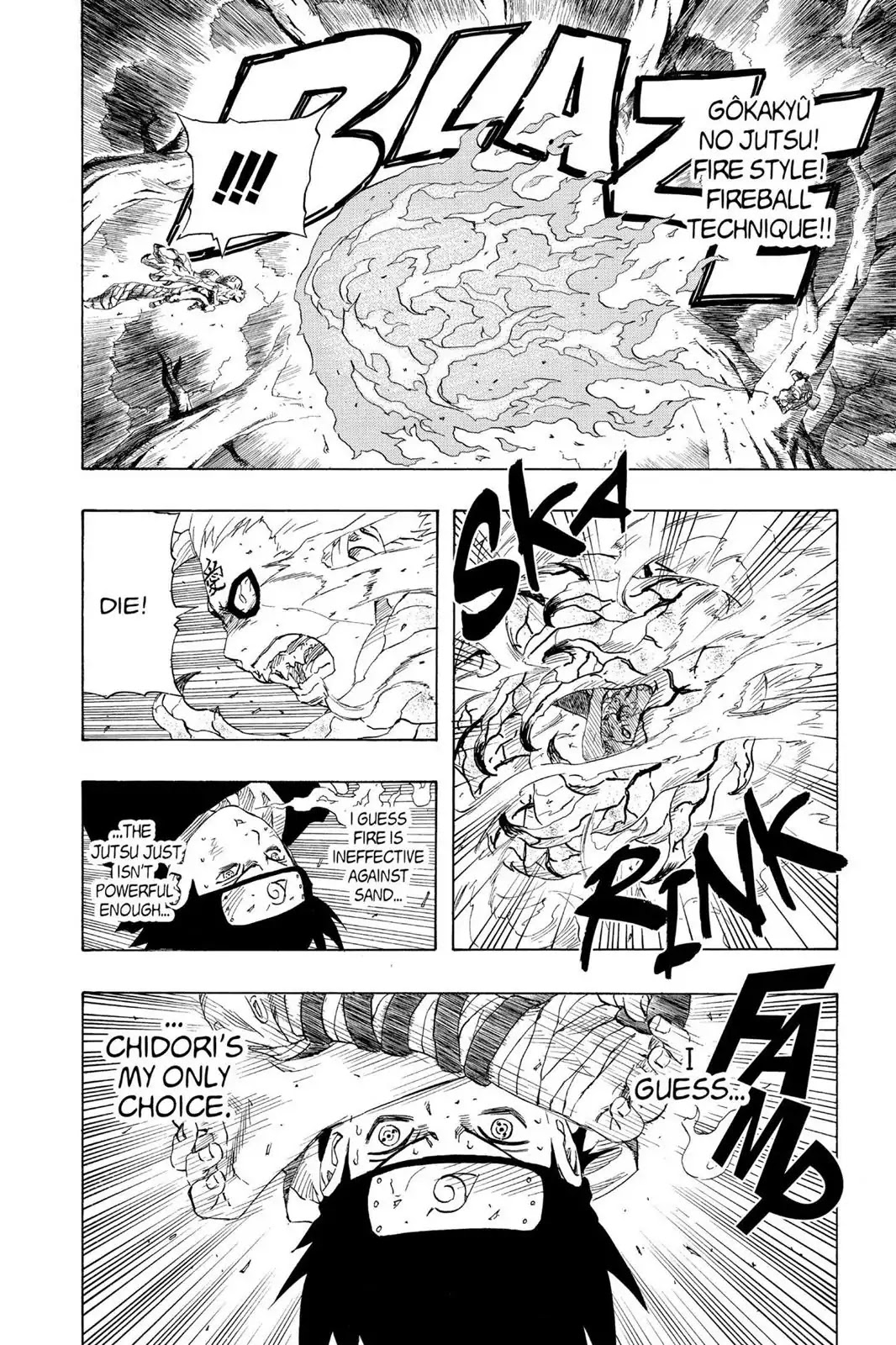 Naruto Chapter 128 page 8 - Chapter 128: Exceeding One's Limits...!!