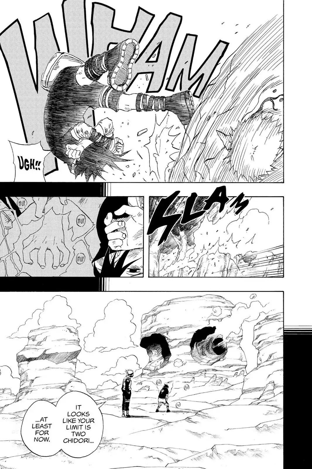 Naruto Chapter 128 page 9 - Chapter 128: Exceeding One's Limits...!!