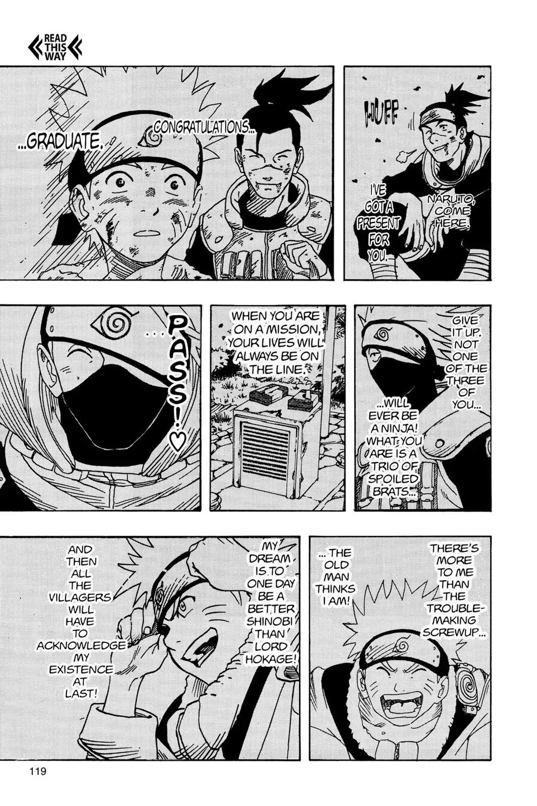Naruto Chapter 13 page 13 - Chapter 13: Ninja!!!