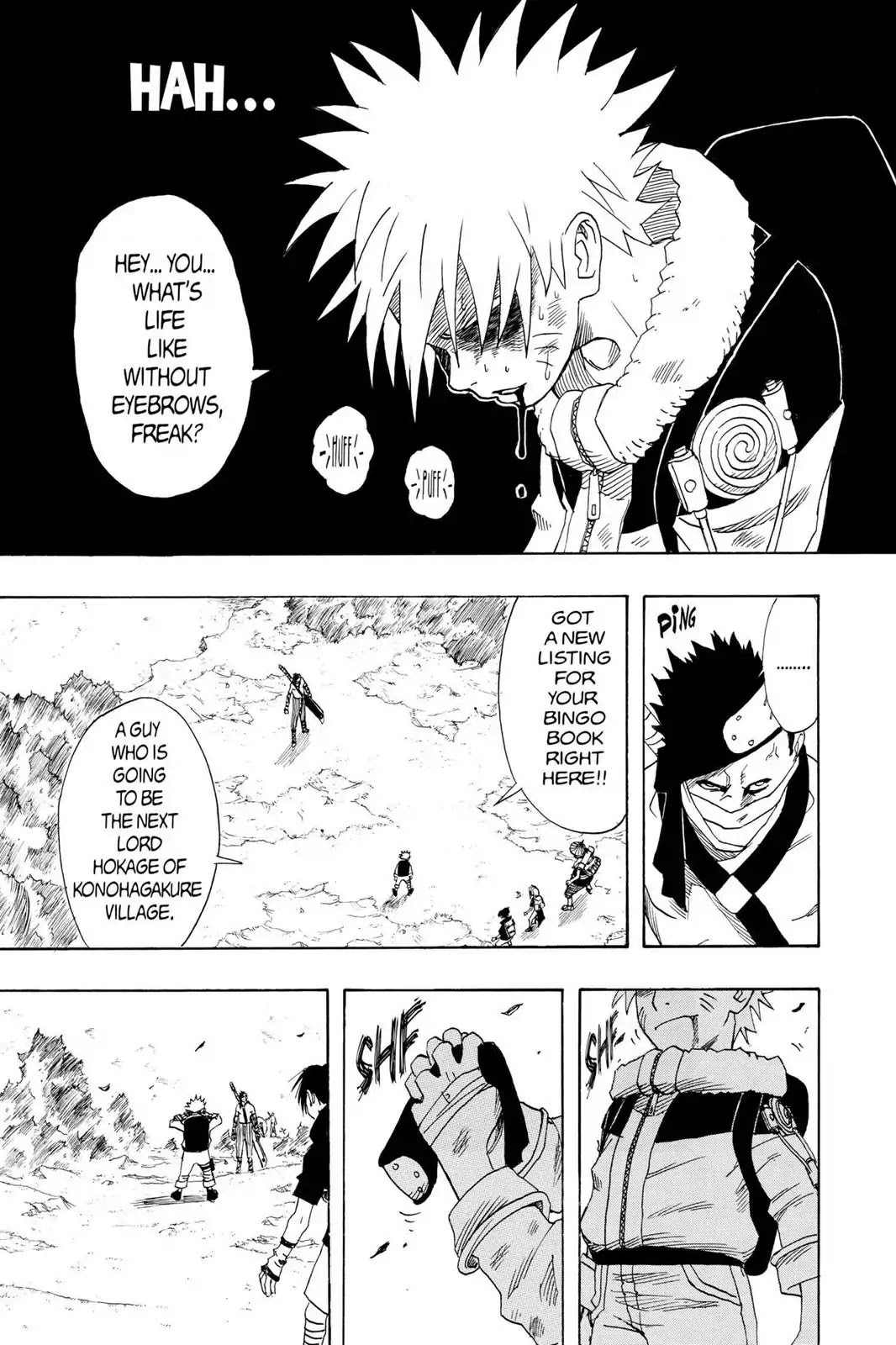 Naruto Chapter 13 page 17 - Chapter 13: Ninja!!!