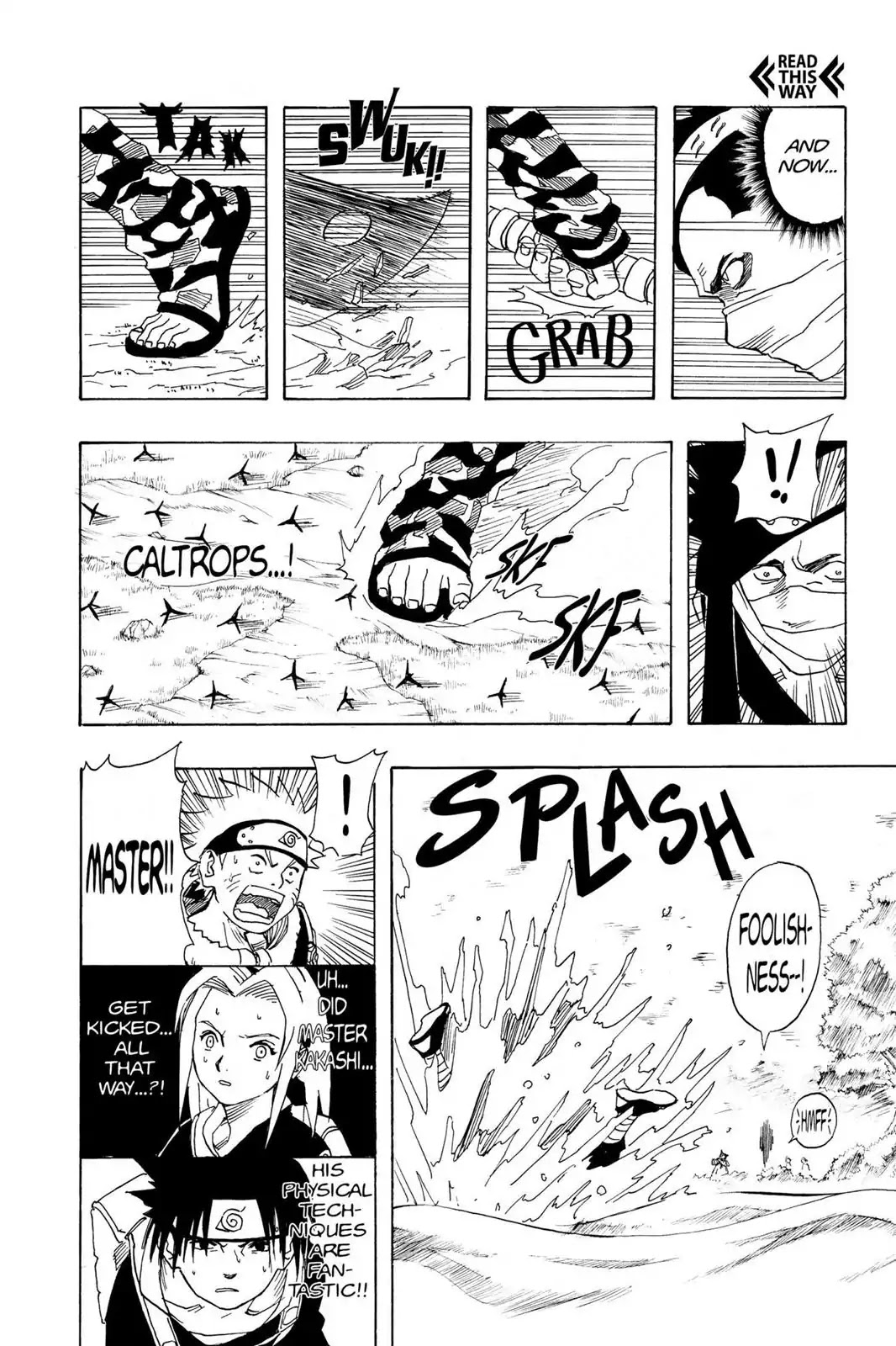 Naruto Chapter 13 page 6 - Chapter 13: Ninja!!!