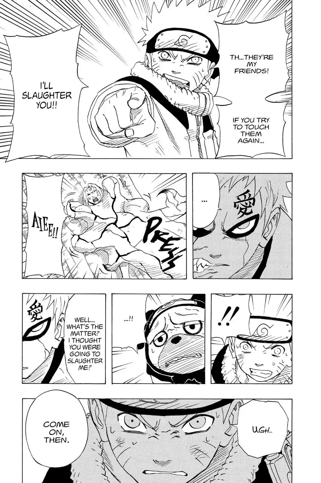 Naruto Chapter 131 page 15 - Chapter 131: The Name Gaara...!!