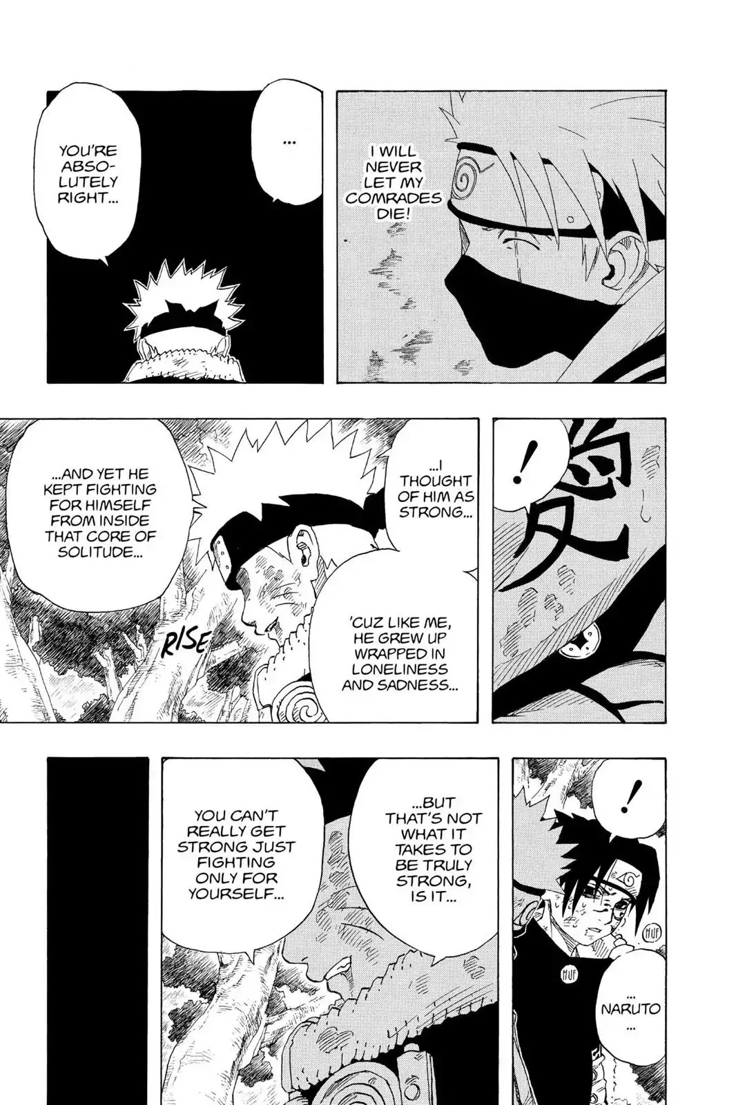 Naruto Chapter 133 page 13 - Chapter 133: Those Who Are Strong...!!