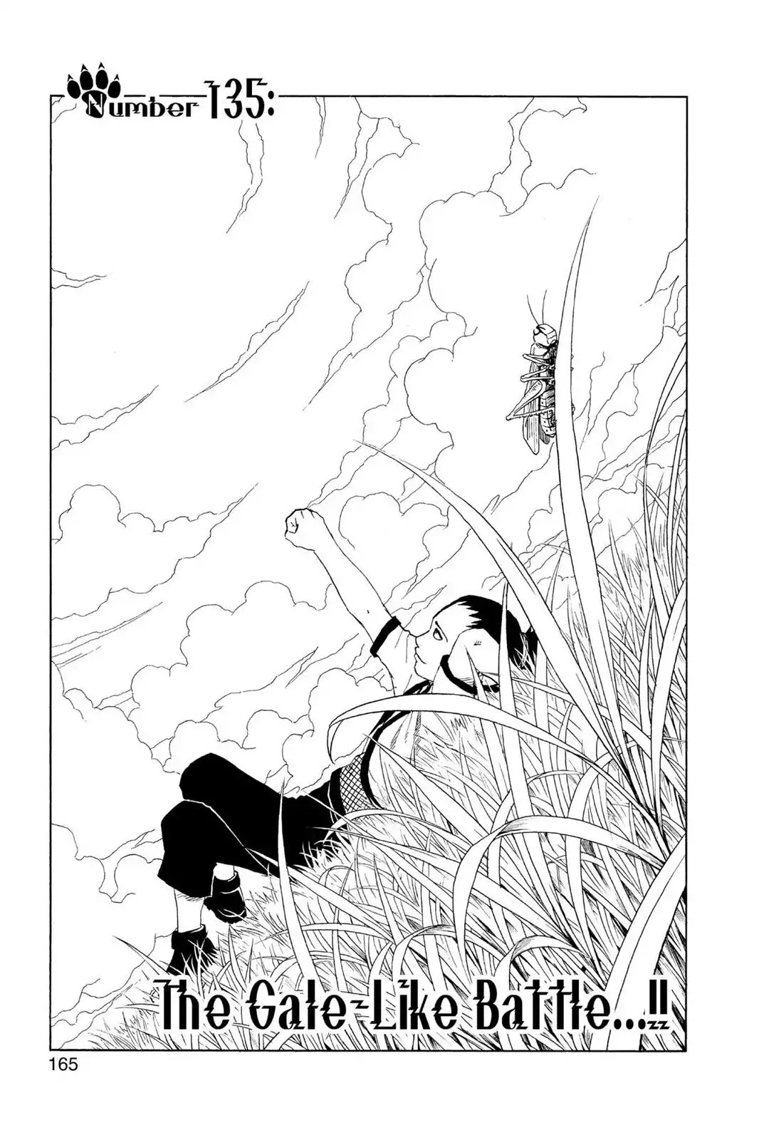 Naruto Chapter 135 page 1 - Chapter 135: The Gale Like Battle...!!