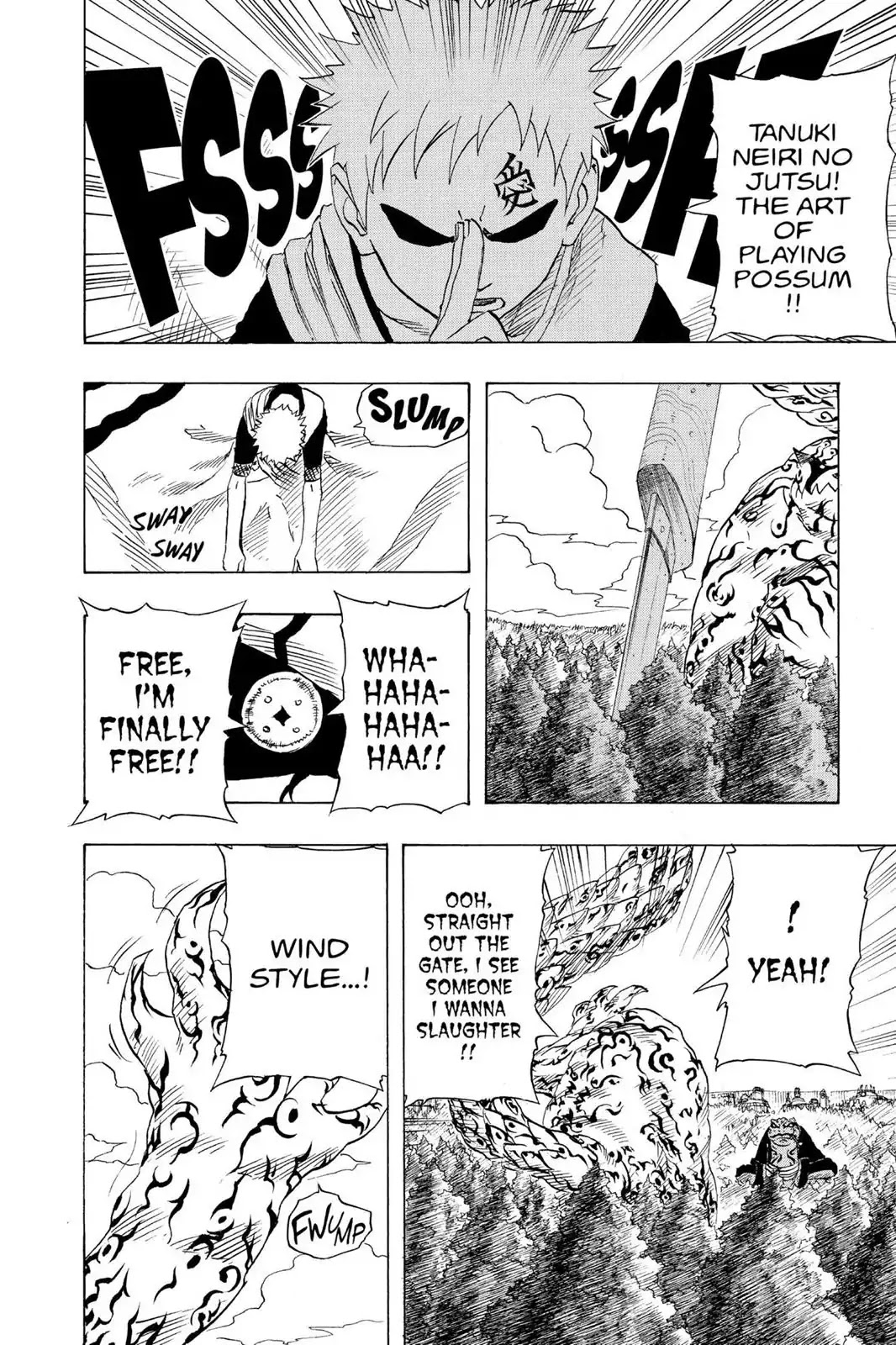 Naruto Chapter 135 page 10 - Chapter 135: The Gale Like Battle...!!