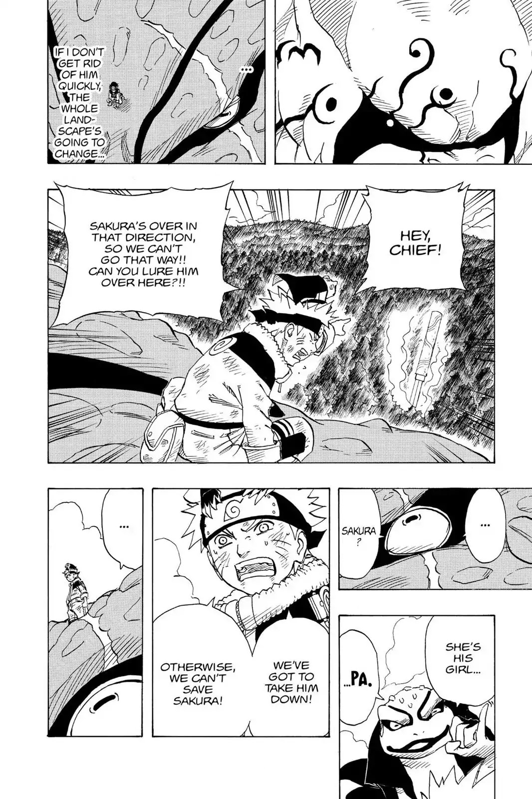 Naruto Chapter 135 page 6 - Chapter 135: The Gale Like Battle...!!