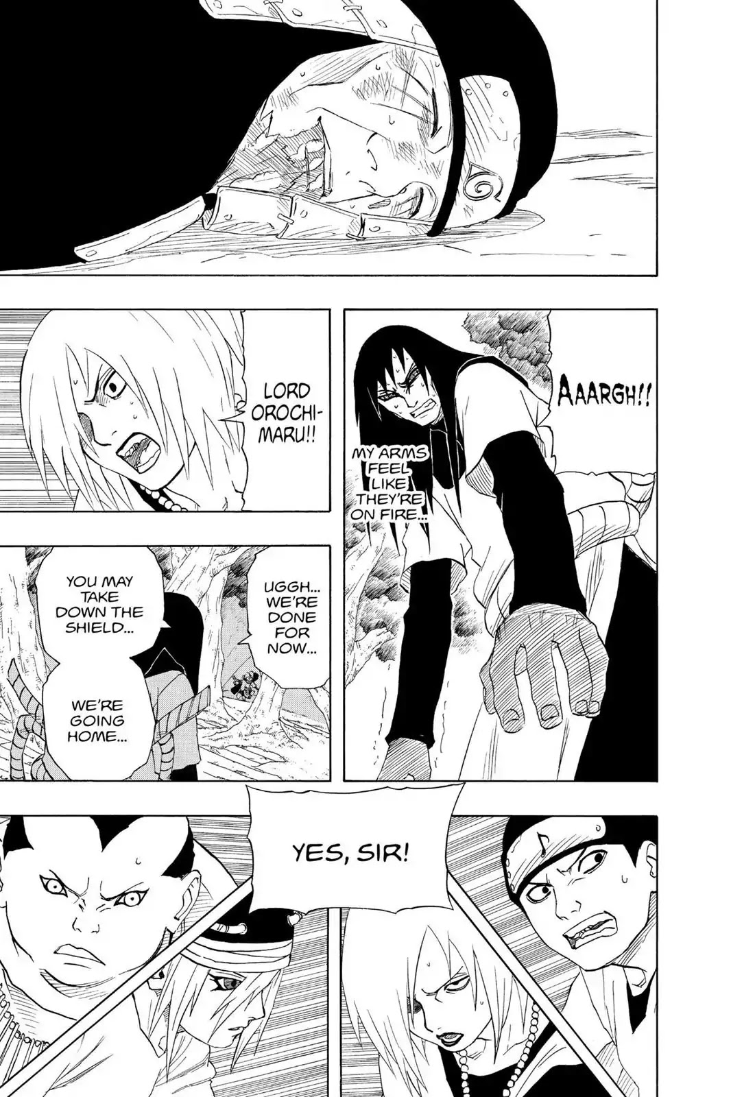 Naruto Chapter 138 page 5 - Chapter 138: Operation Destroy Konoha, Terminated!!